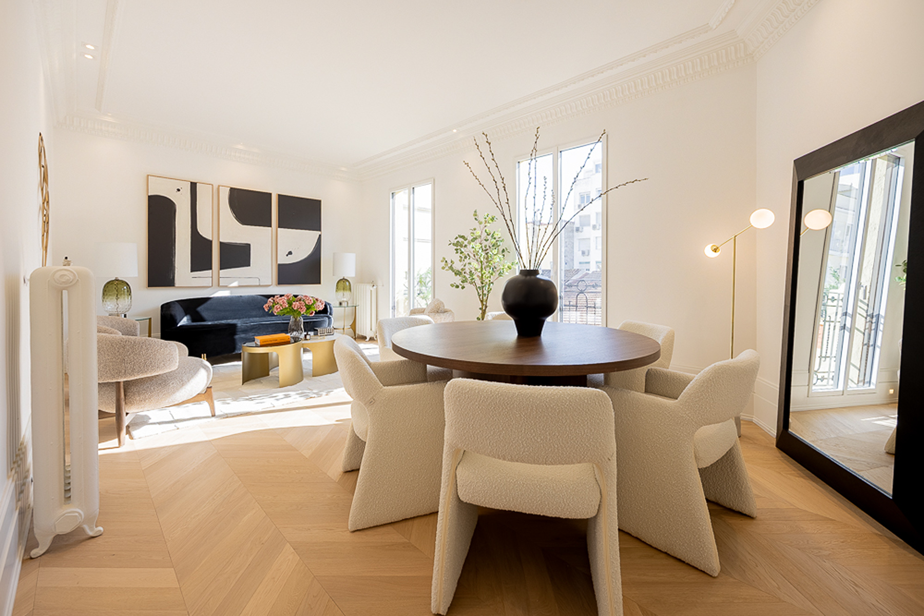  Classic renovated home with 3 suites and balconies in Chamberí, Madrid - 物件實景