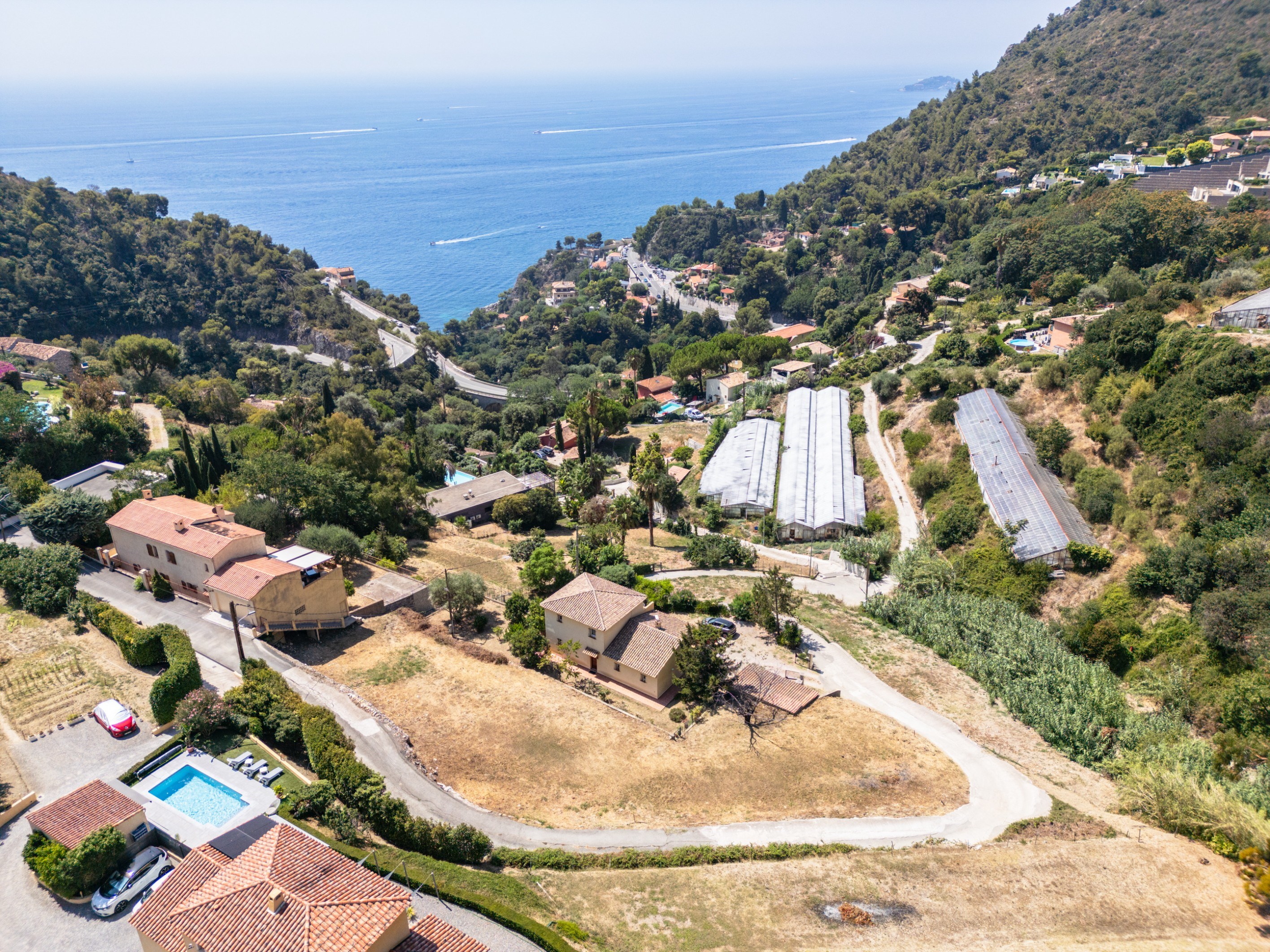  Èze: 988 sq m building plot near Monaco - Villa project - 物件實景