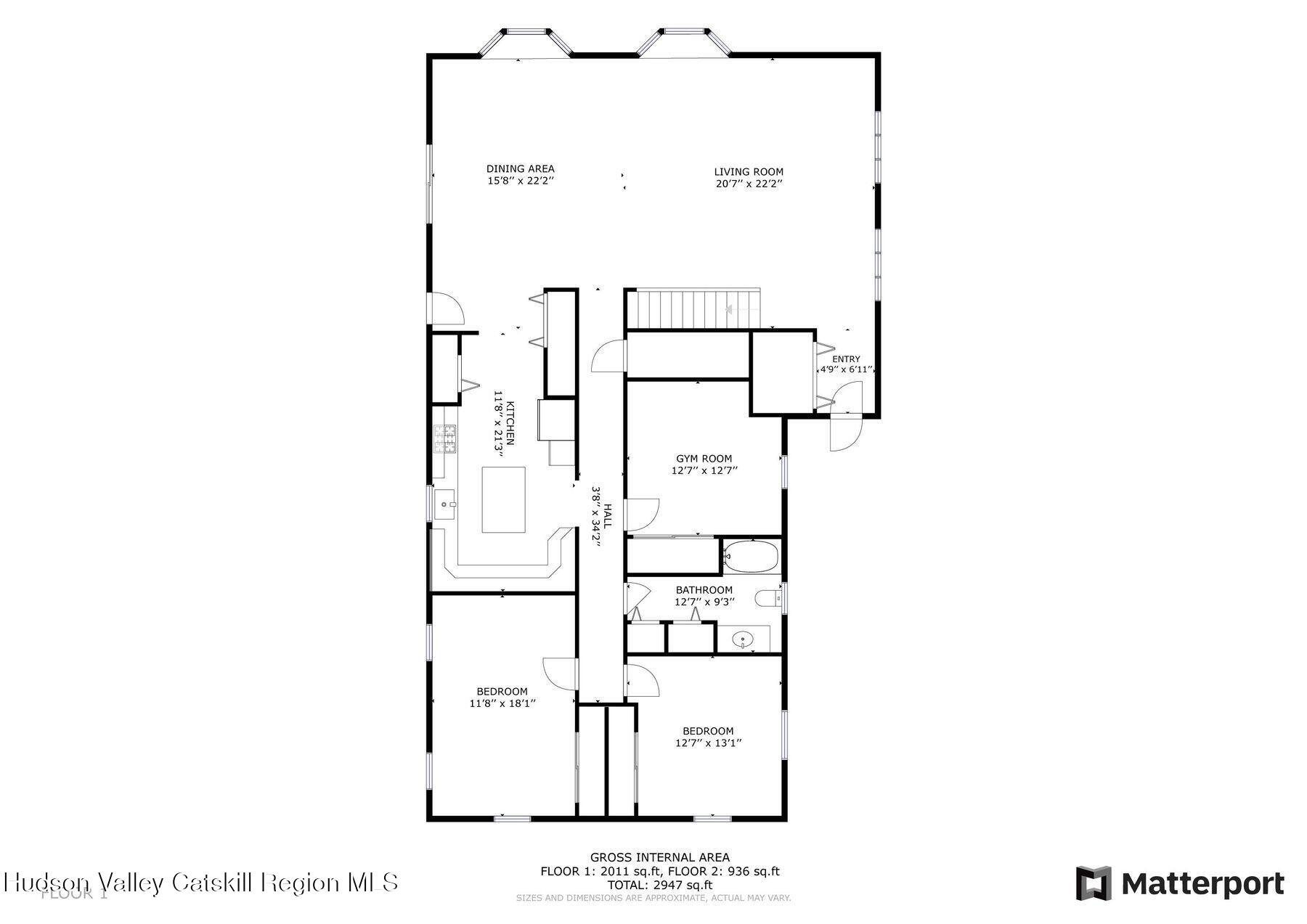 Stone Ridge, New York, 12484, United States, 4 Bedrooms Bedrooms, ,2 BathroomsBathrooms,Residential,For Sale,1804988