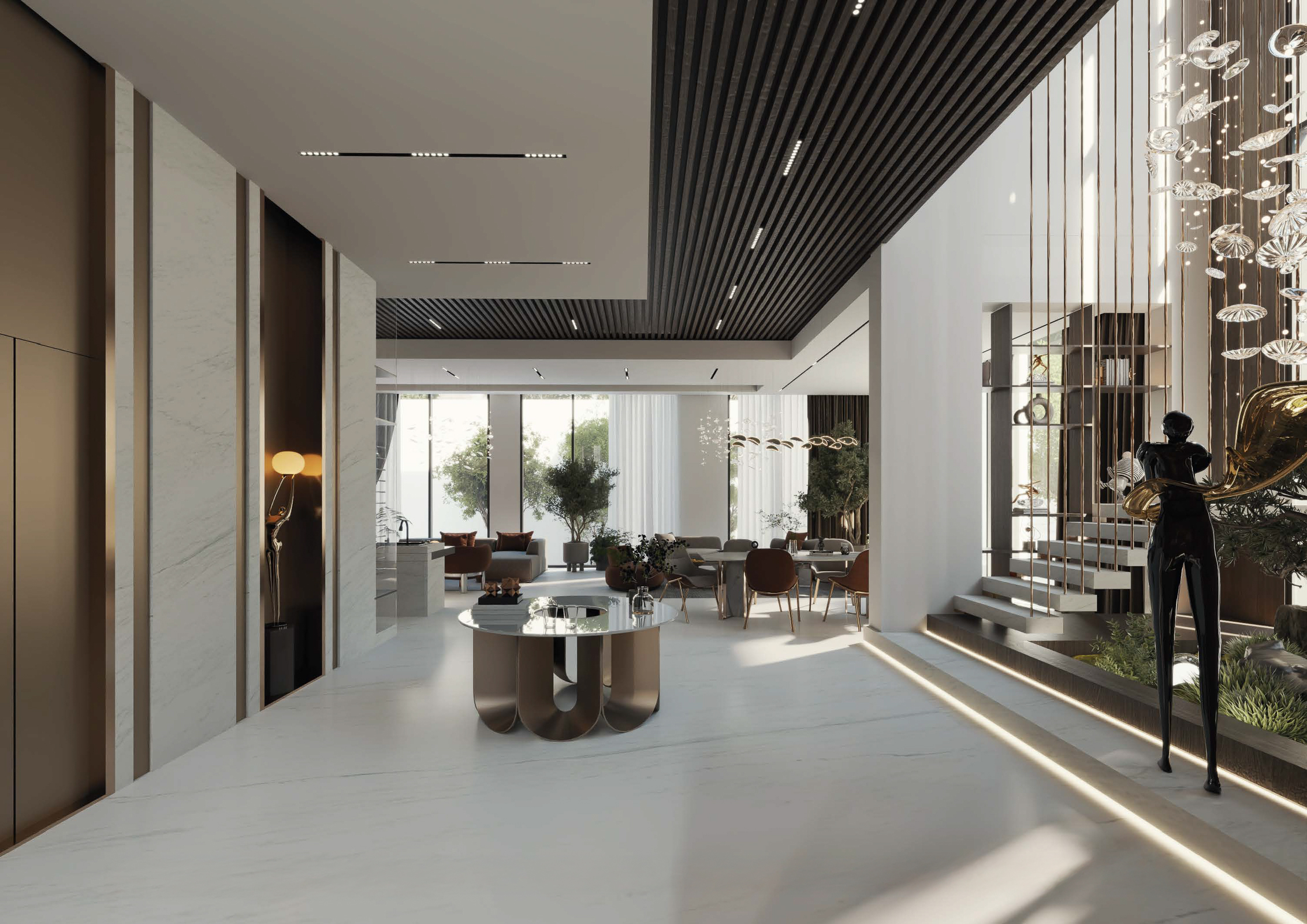  Contemporary Villa with Exceptional Design in Emerald Hills - 物件實景