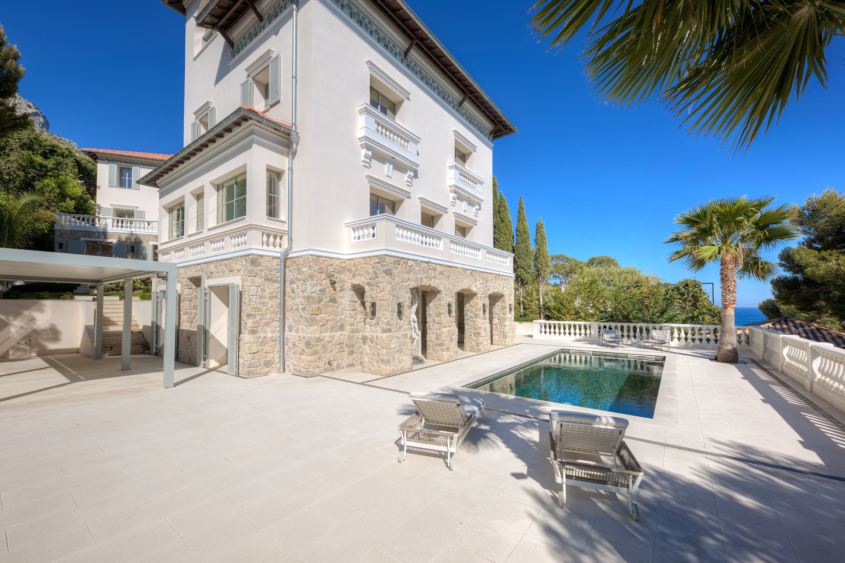  Cap d’Ail luxury estate with two Belle Époque villas, sea views, pool and welln… - 物件實景