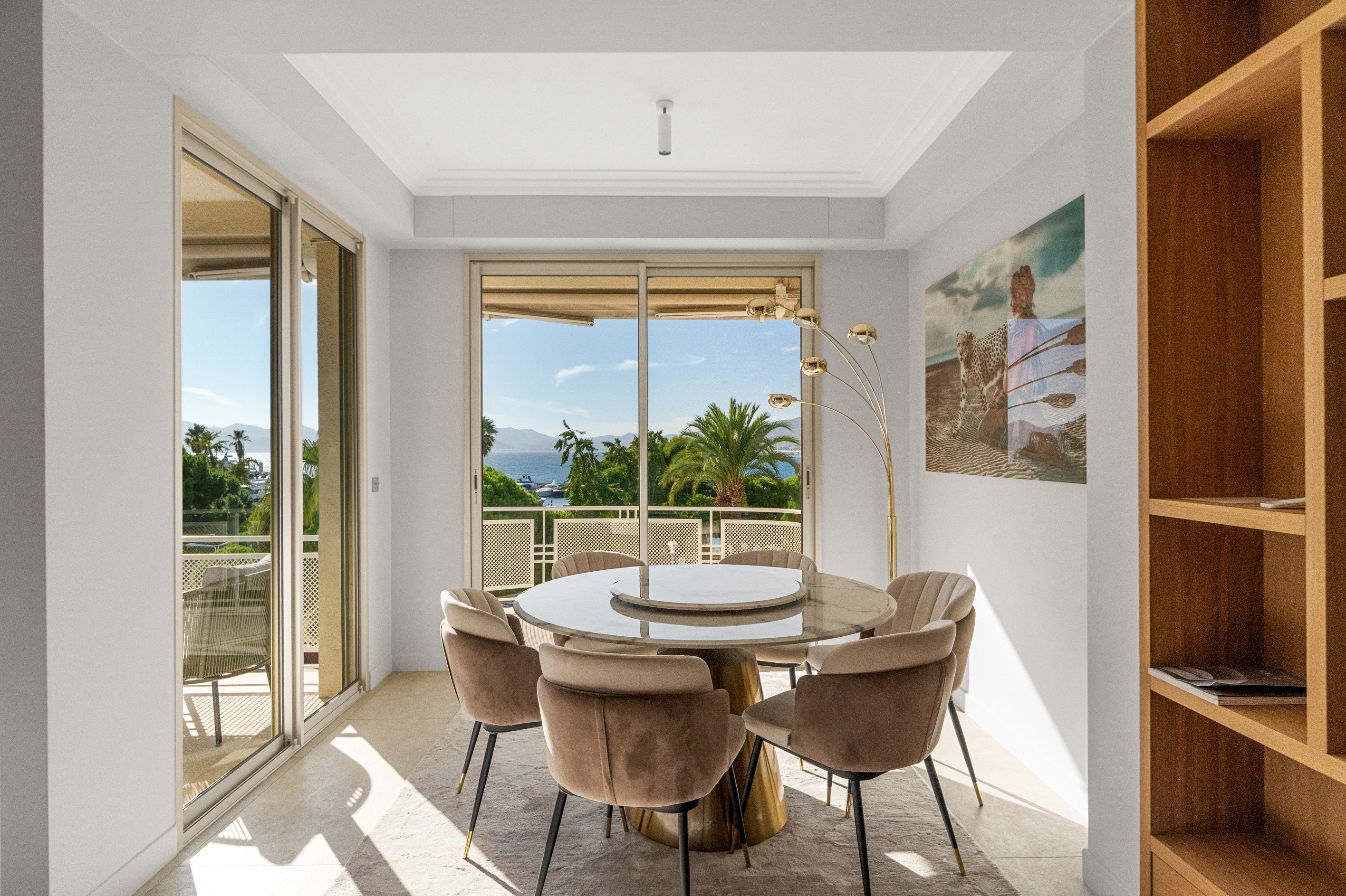  2-bedroom apartment for sale on the Croisette in Cannes, 97 sqm, terraces - 物件實景
