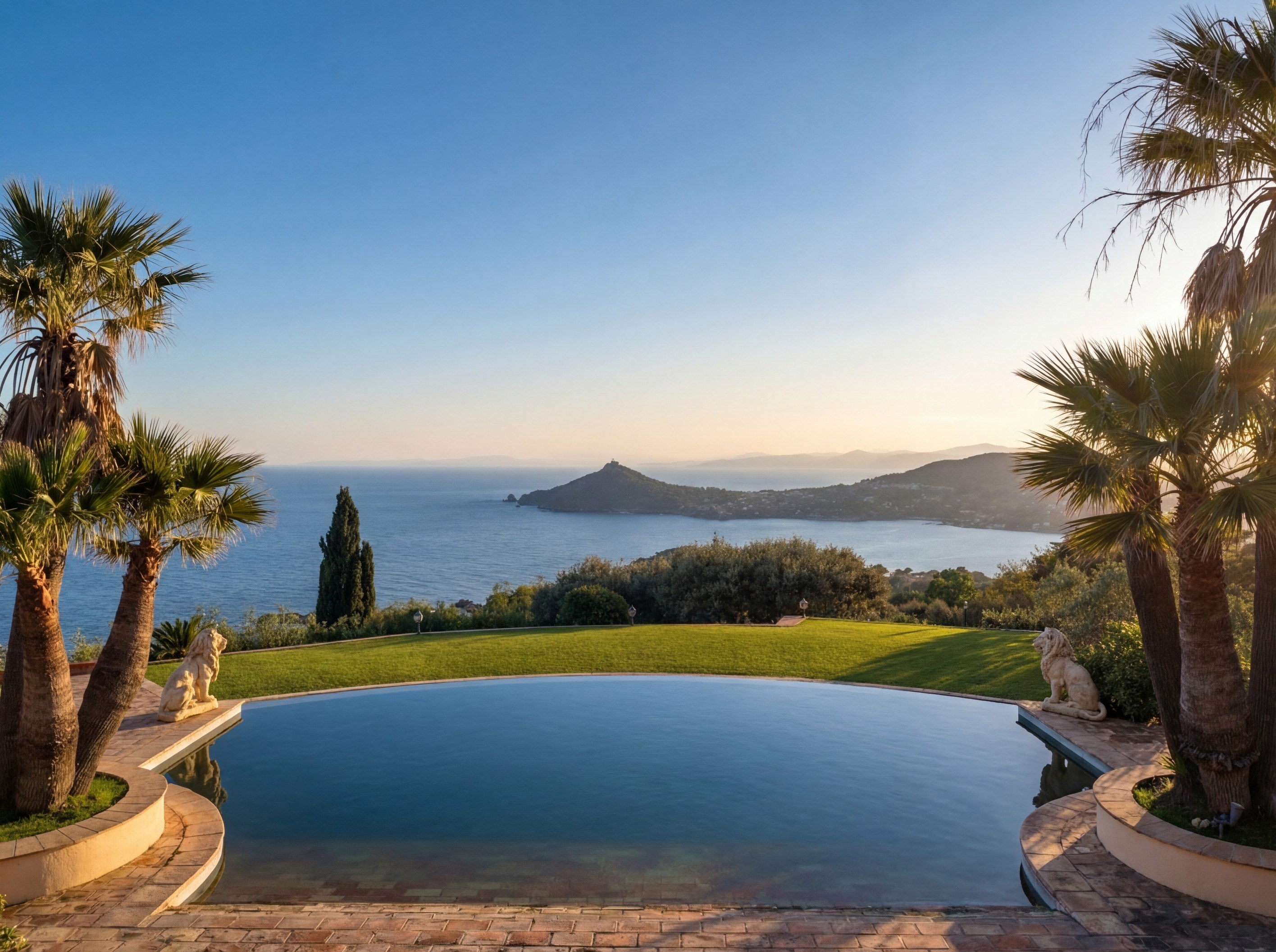  Saint-Raphaël Agay property panoramic sea view land 3100 sqm infinity pool 5 su… - 物件實景