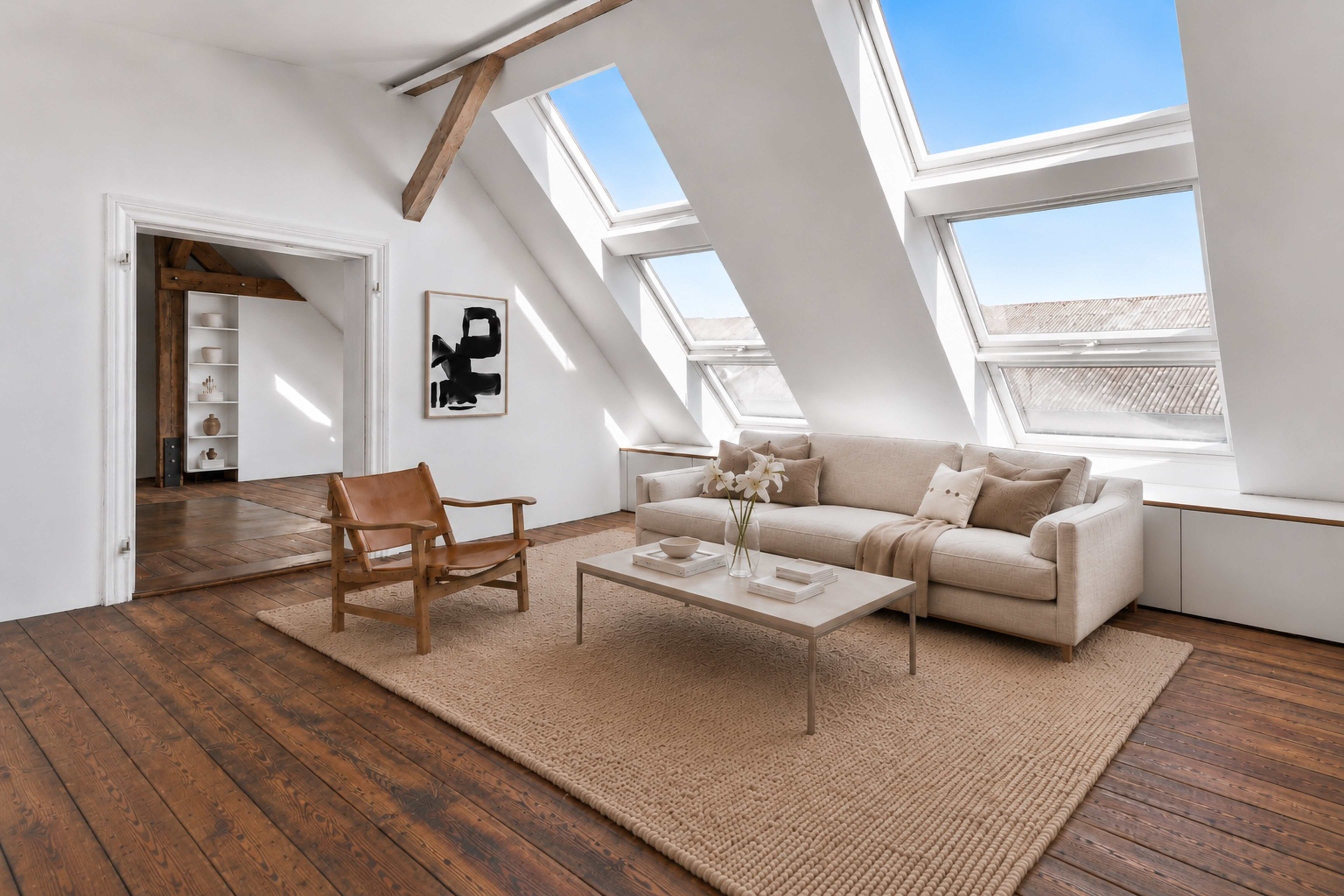  Vacant attic apartment with two living units and three terraces - 物件實景