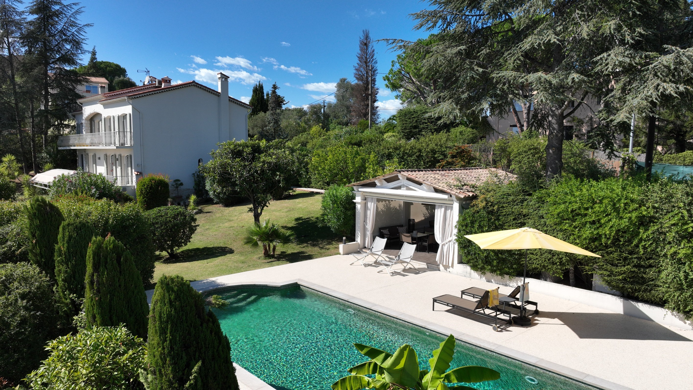  Exceptional sea-view villa, fully renovated, La Roquette-sur-Siagne - 物件實景