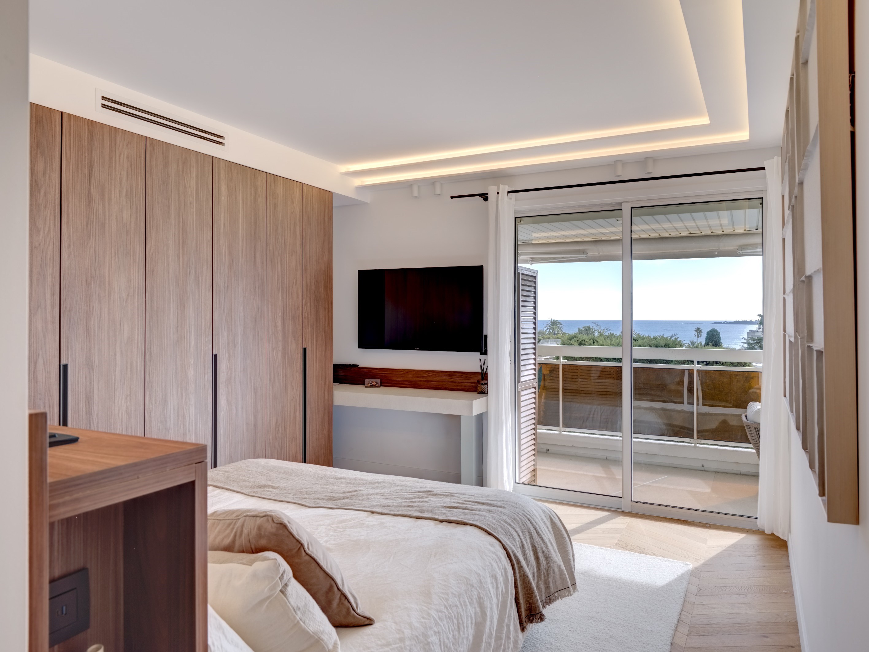  Cannes Basse Californie luxury 135 m² apartment, top floor, sea view - 物件實景