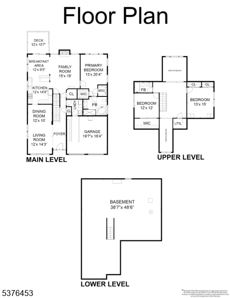 Mount Arlington Boro, New Jersey, 07856, United States, 3 Bedrooms Bedrooms, ,3 BathroomsBathrooms,Residential,For Sale,1908311