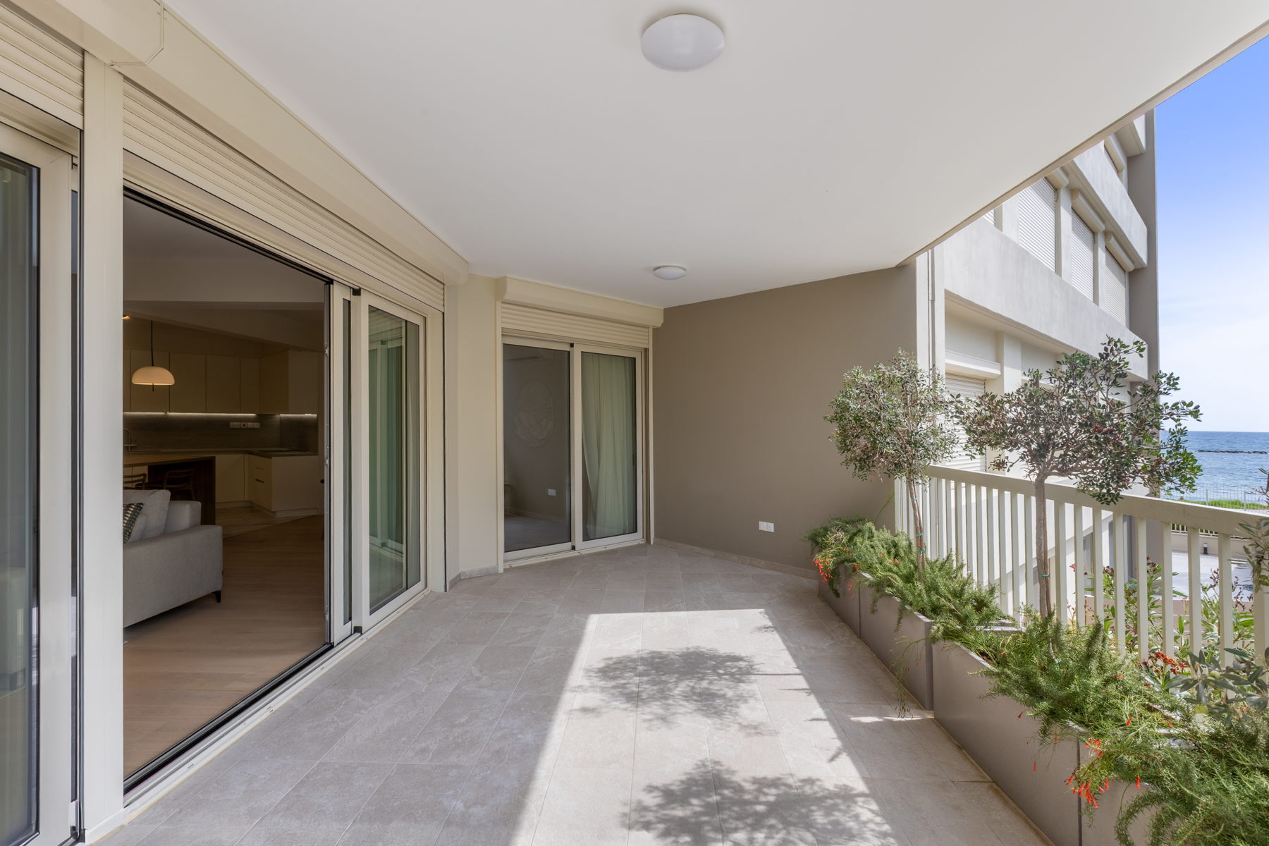  Three Bedroom Ground Floor Apartment 200 m from the Beach in Germasogeia - 物件實景