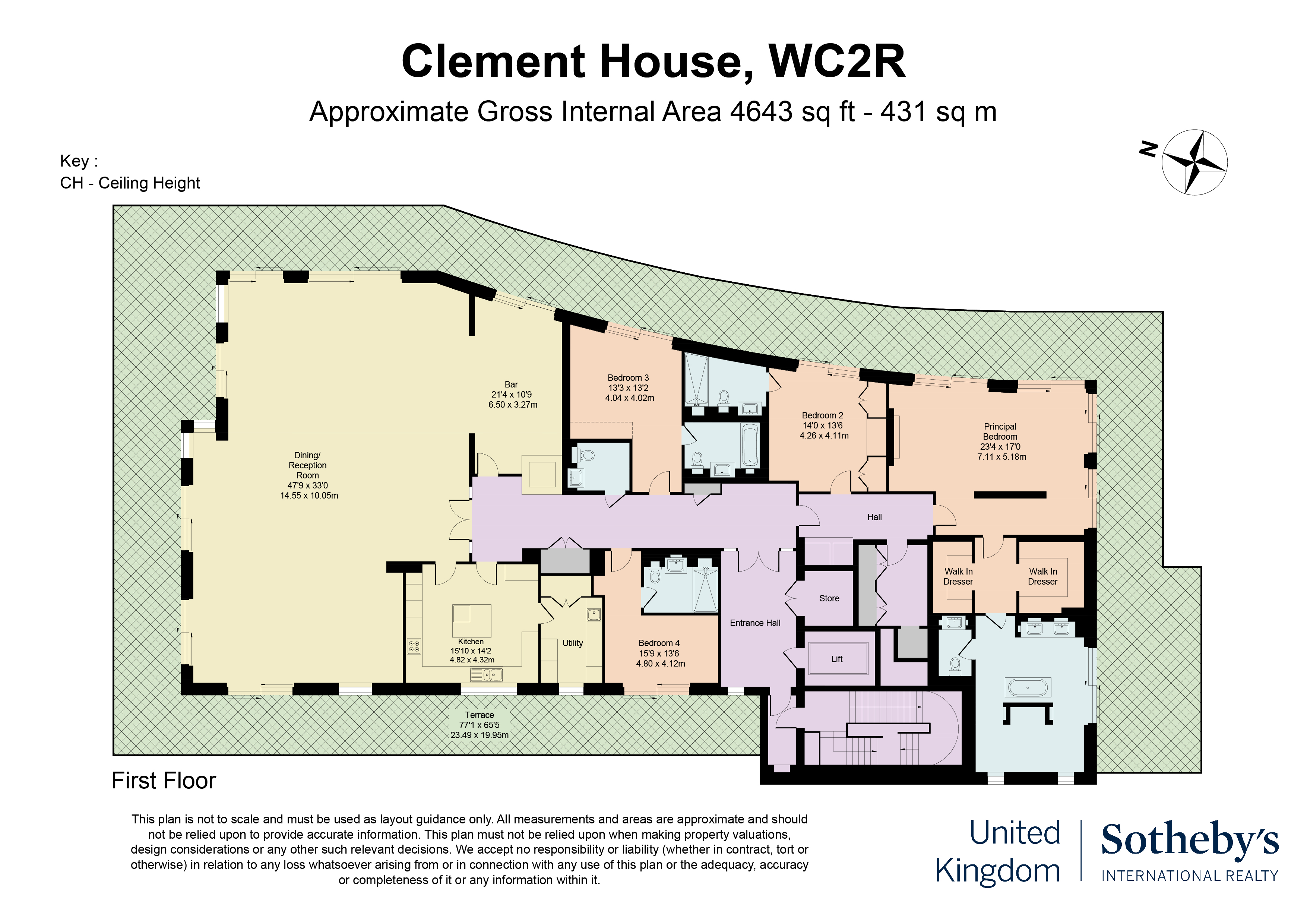 A remarkable penthouse in one of London's most prestigious addresses 