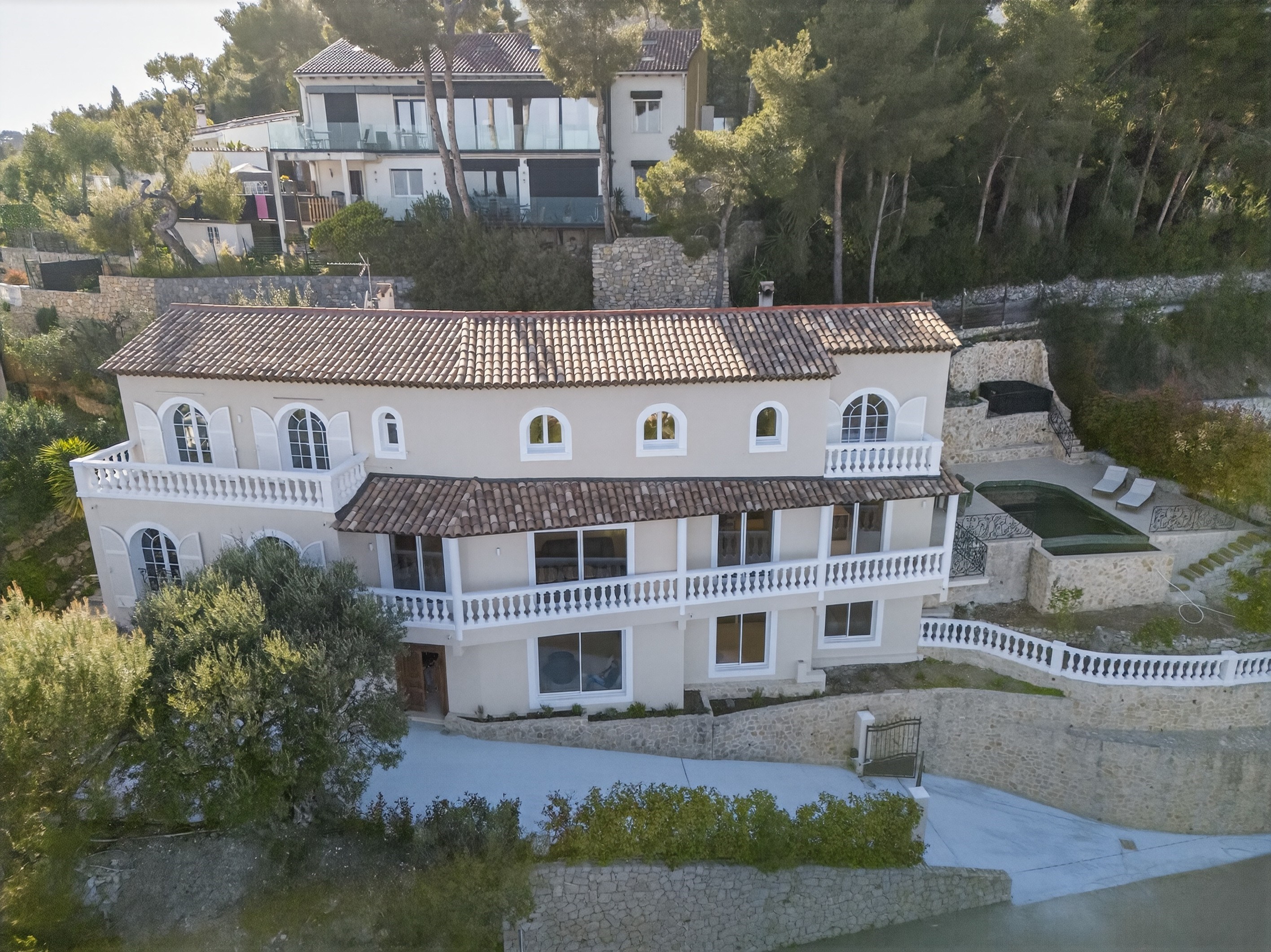  Roquebrune-Cap-Martin villa 350 sqm panoramic sea views pool luxury near Monaco - 物件實景