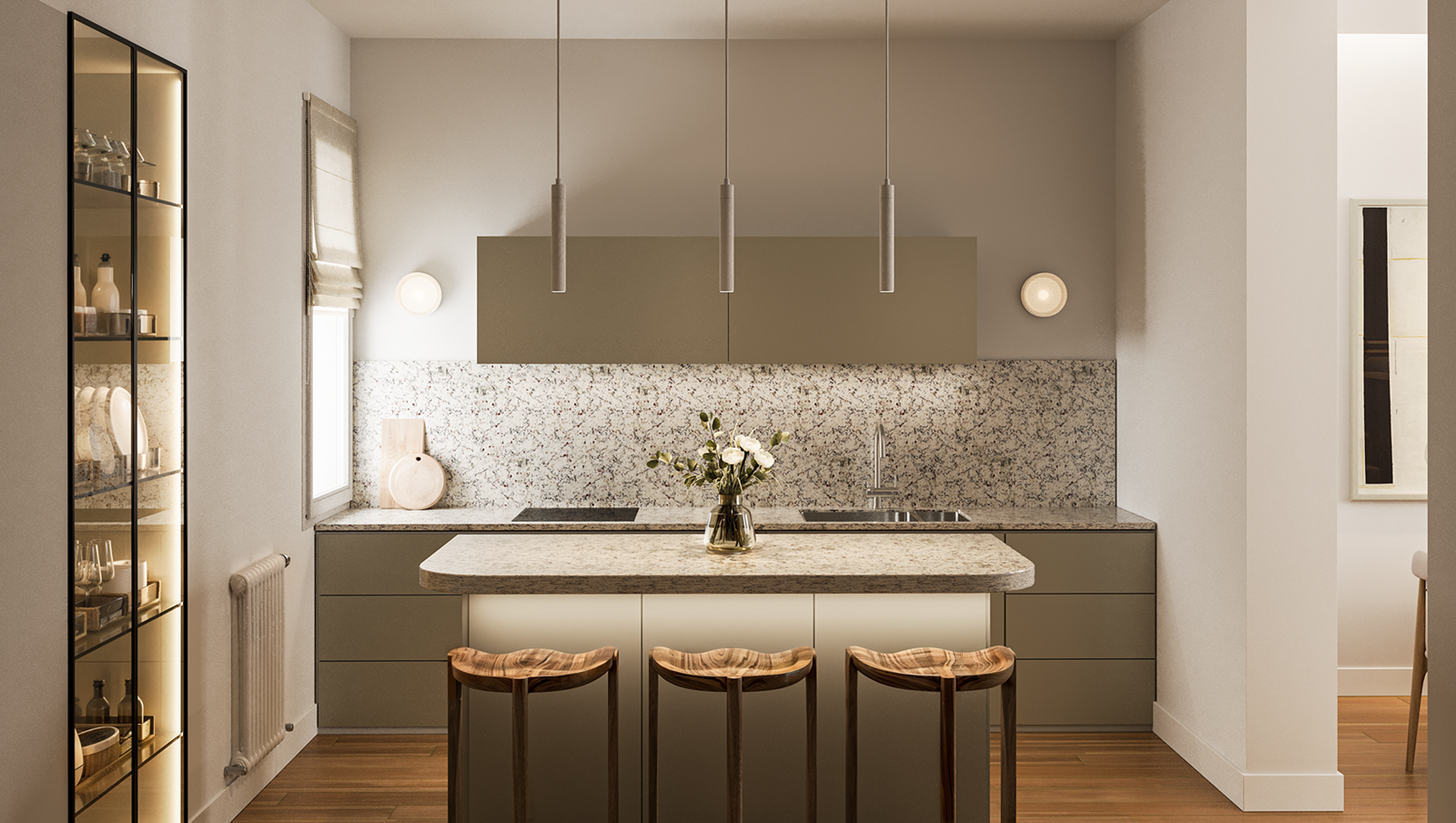  Modern 2-bedroom flat in Almagro - 物件實景