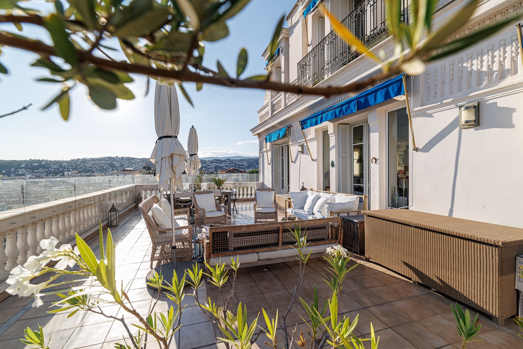  Exclusive Prestige apartment with panoramic terrace and sea view in Cimiez, Nice - 物件實景