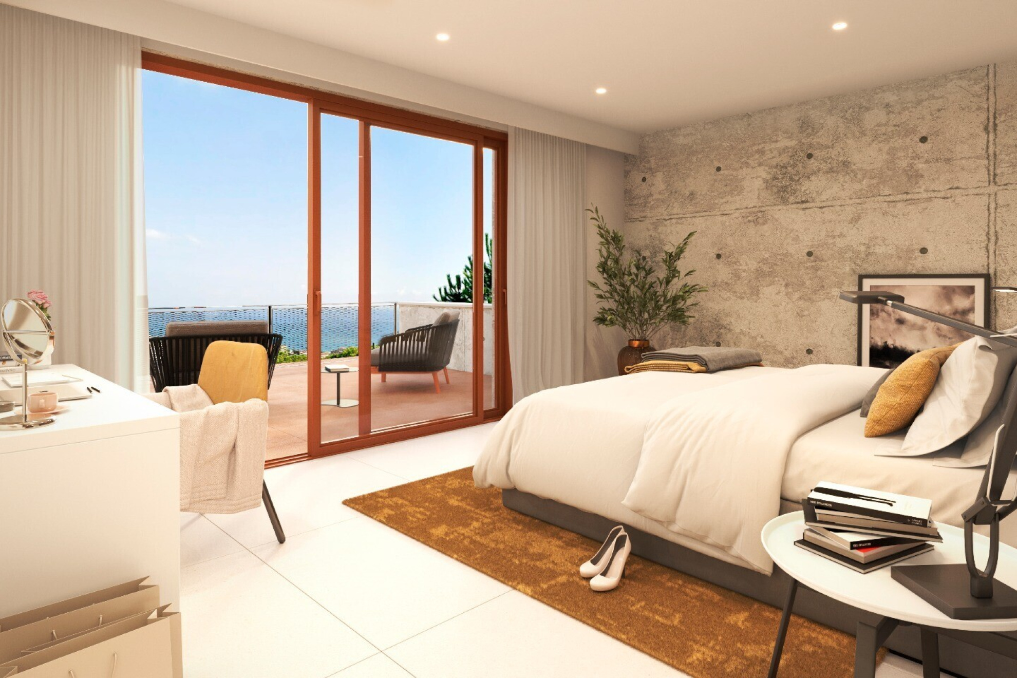  Designer house with panoramic sea views in Caldes d