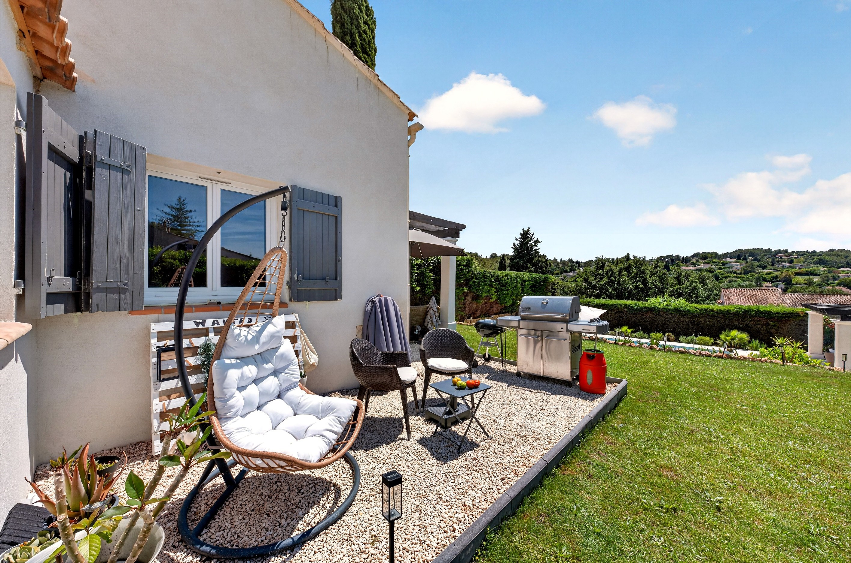  Villa with pool and countryside views in Plascassier near Valbonne - 物件實景