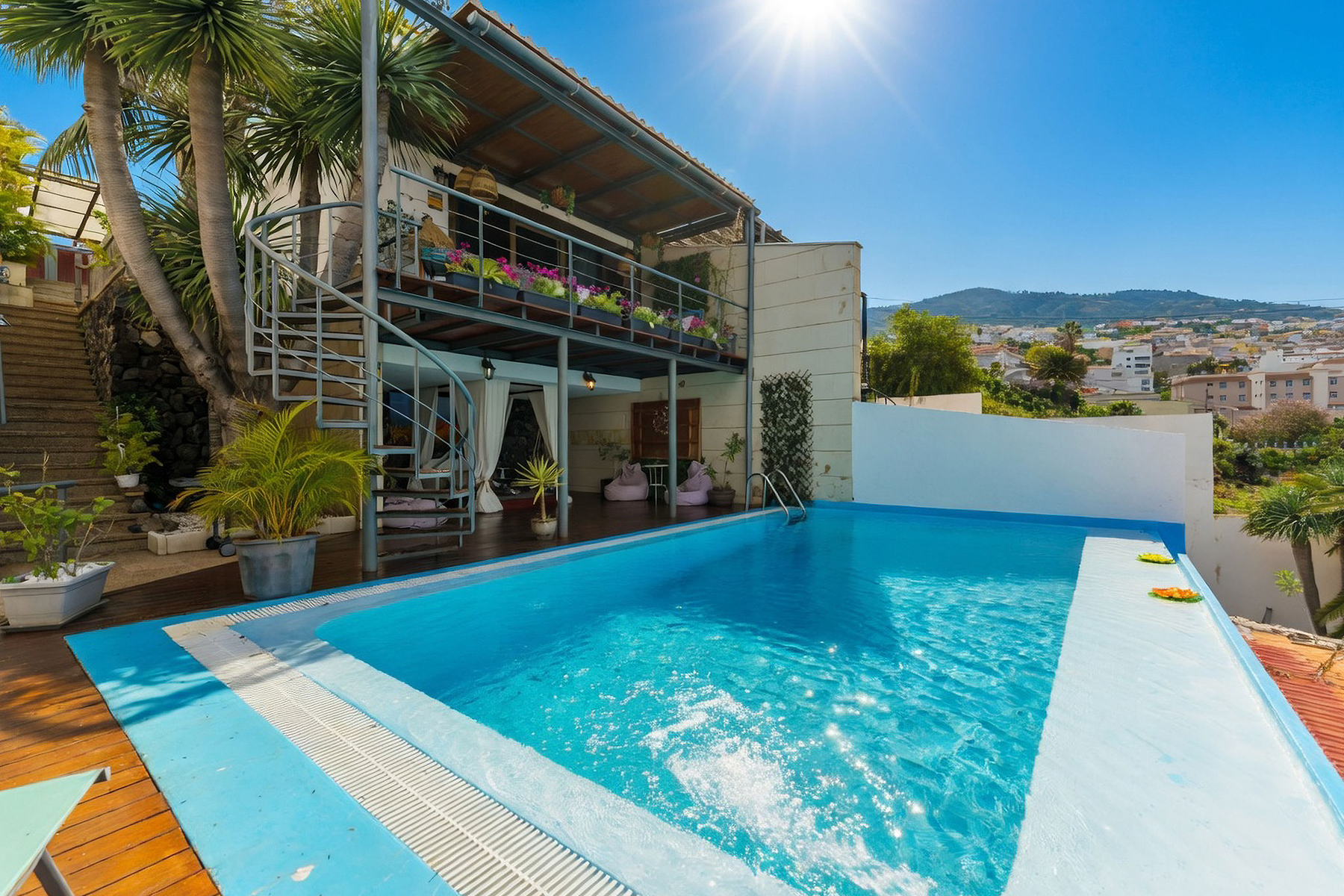  Modern villa with infinity pool in Santa Úrsula, Northern Tenerife - 物件實景