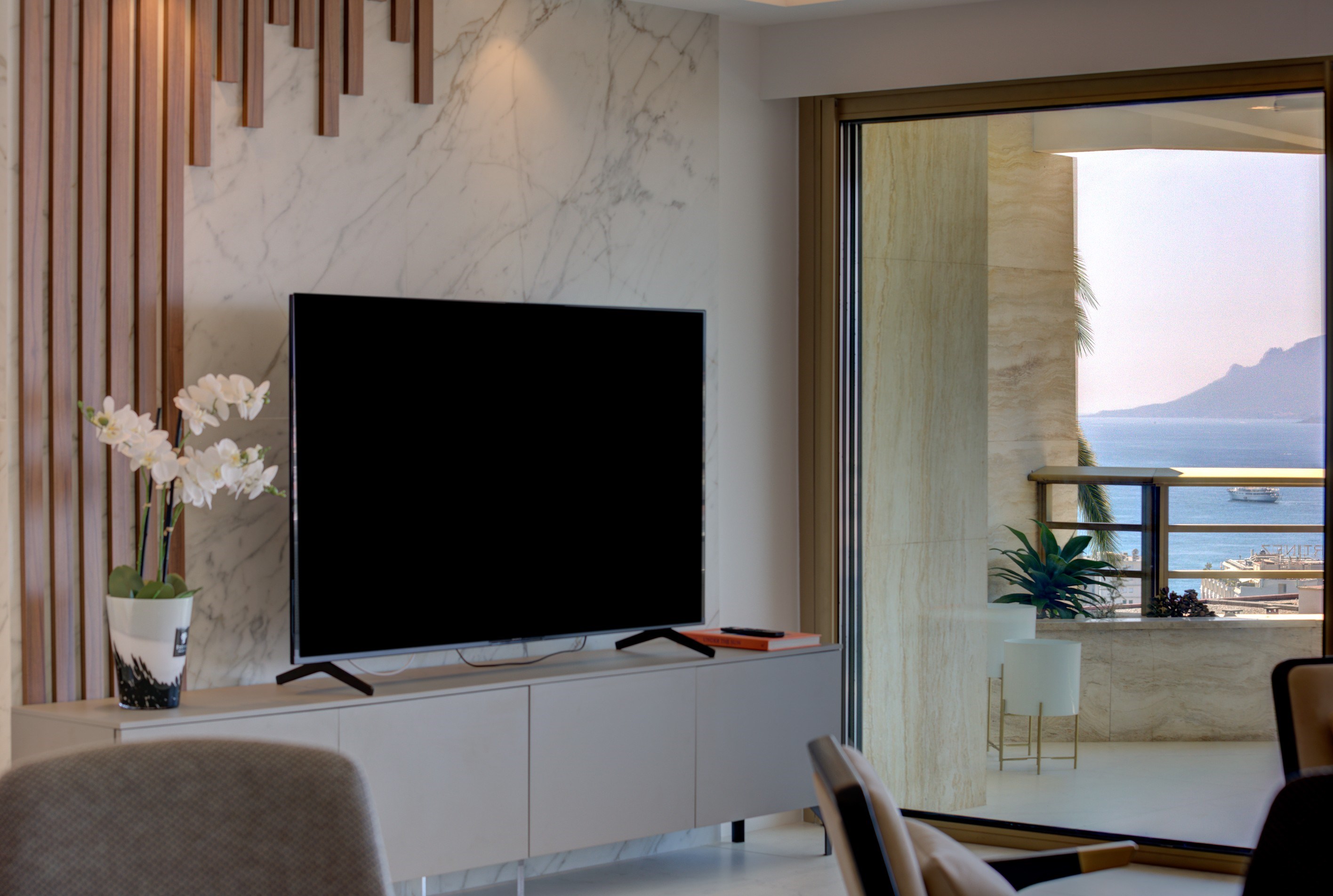  Luxury 3-bedroom apartment with sea view in Cannes Basse Californie - 物件實景