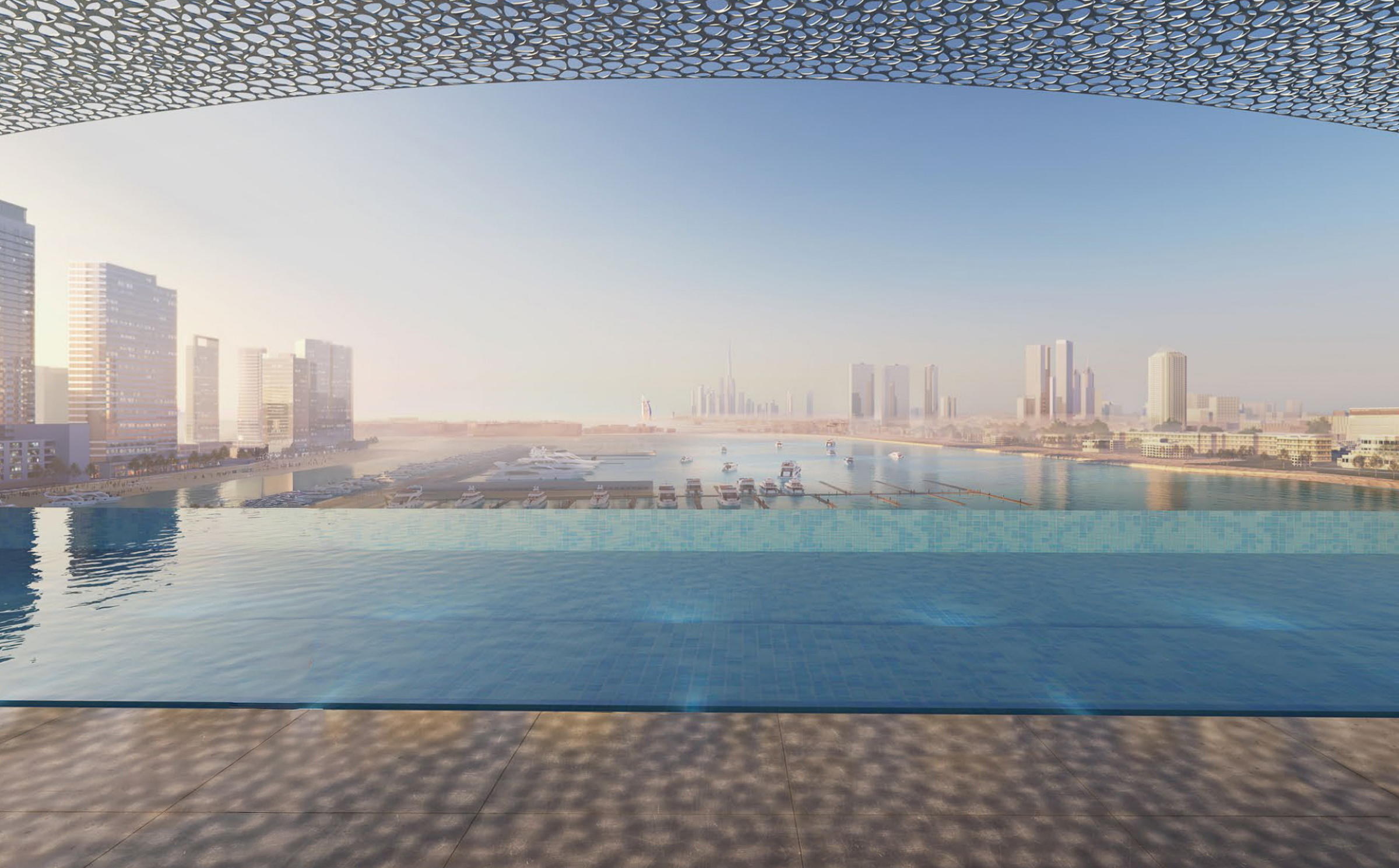 Exquisite Waterfront Apartment in Dubai Harbour - 物件實景