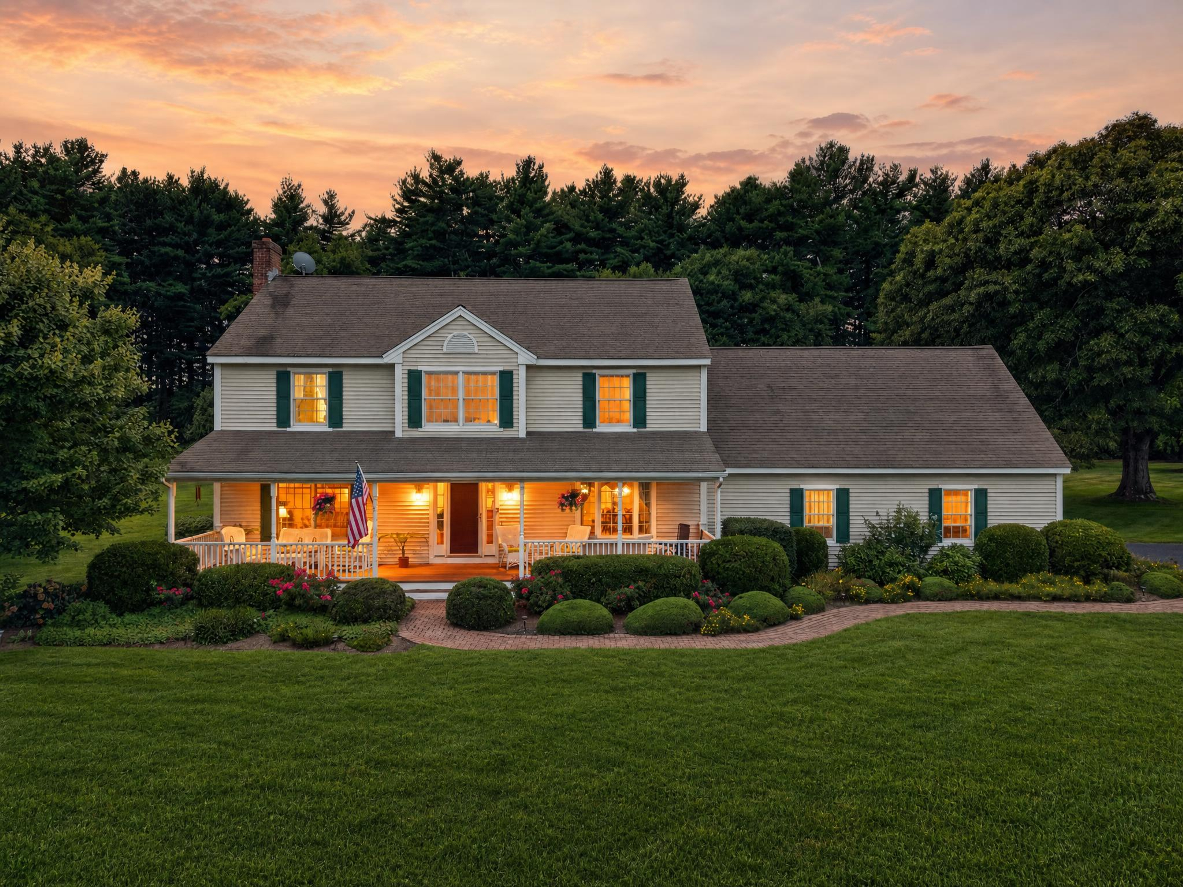  Classic Custom Colonial on Over 2 Private Acres - 物件實景