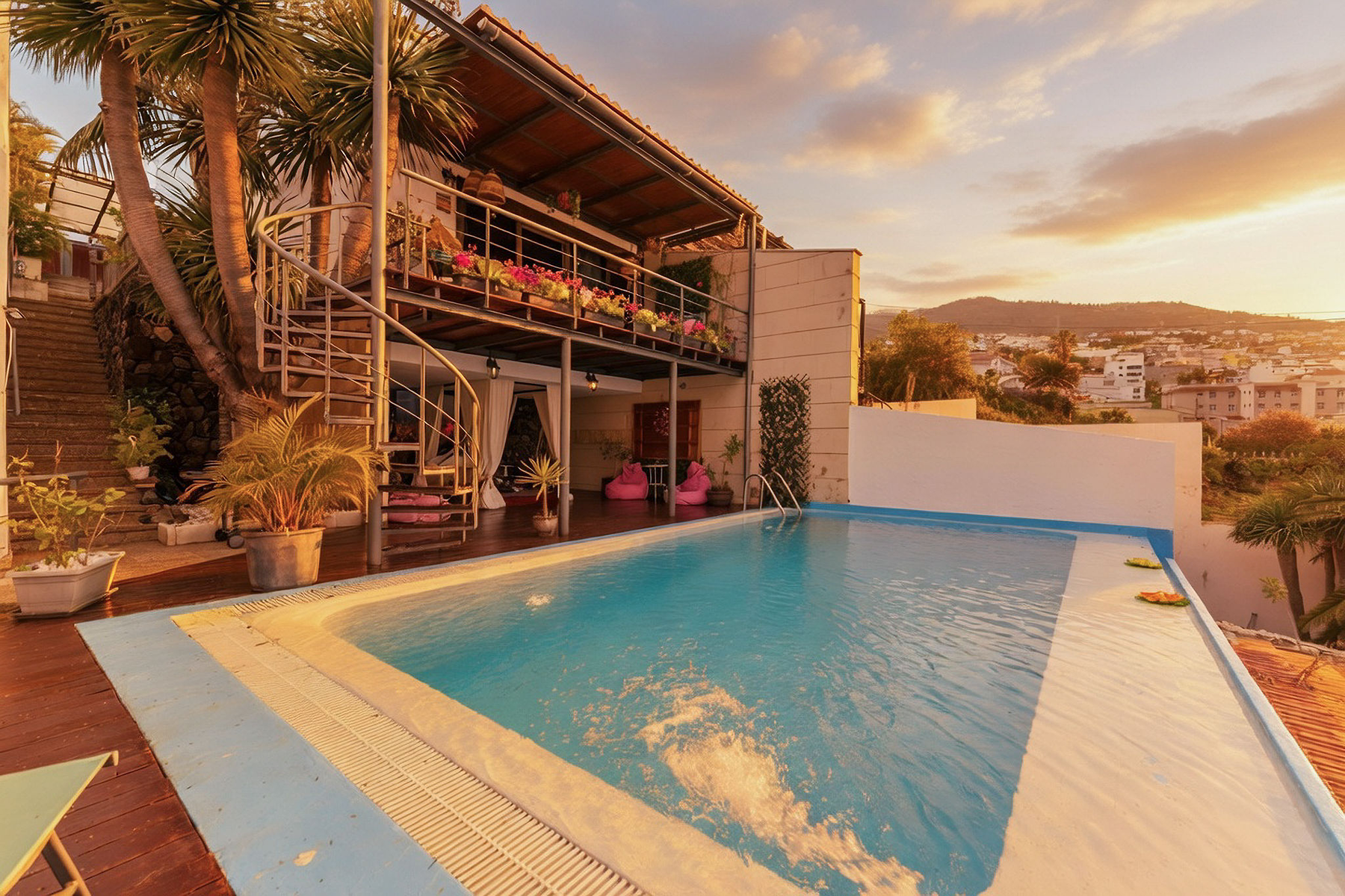  Modern villa with infinity pool in Santa Úrsula, Northern Tenerife - 物件實景