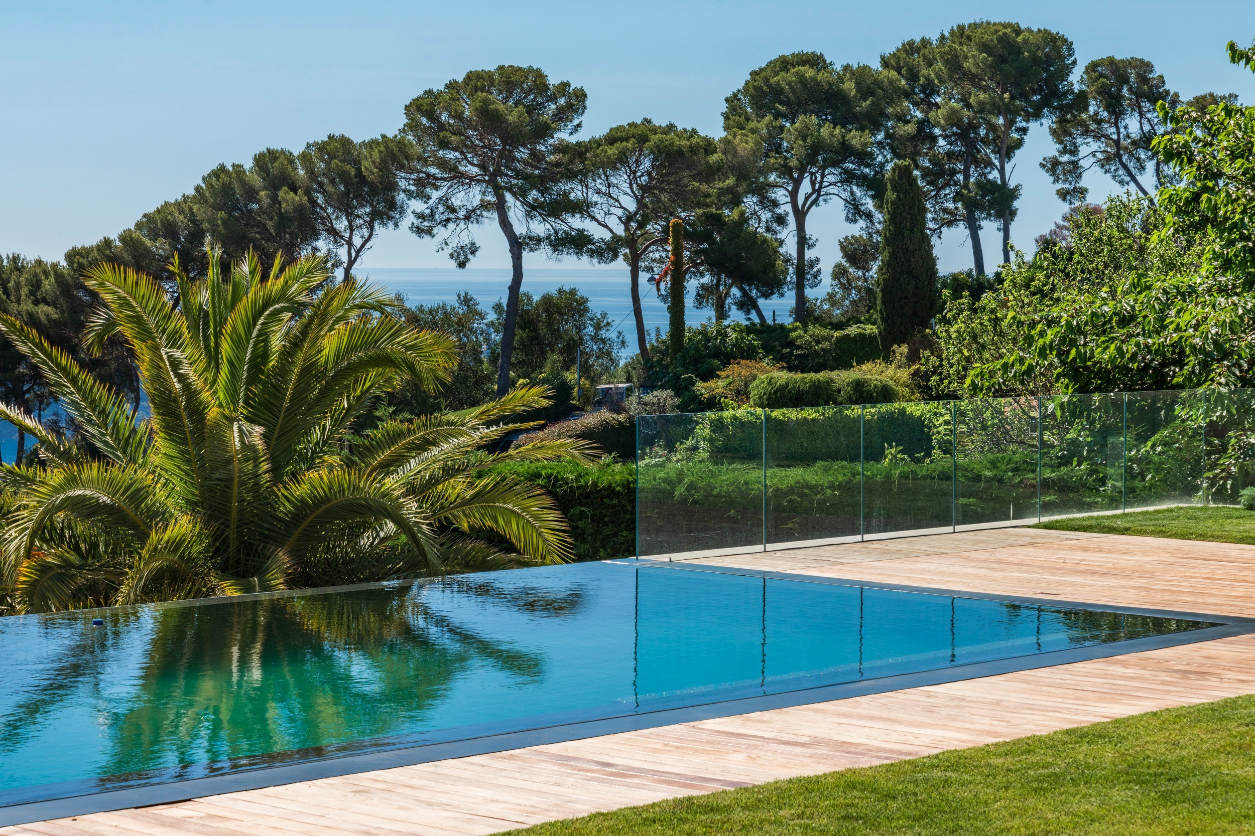  Contemporary sea view villa near Villefranche-sur-Mer with infinity pool - 物件實景