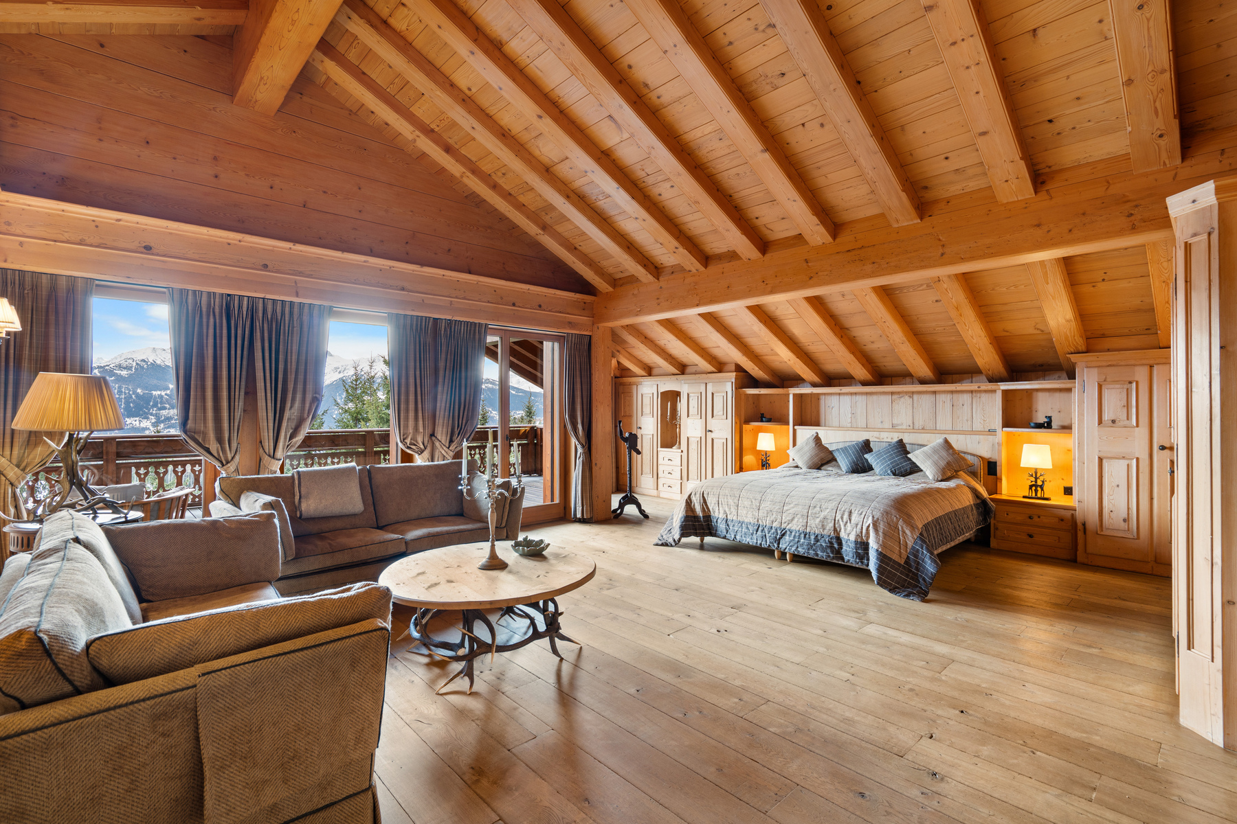  Exceptional chalet- Private Ski In / Ski Out - Plans-Mayens - 物件實景