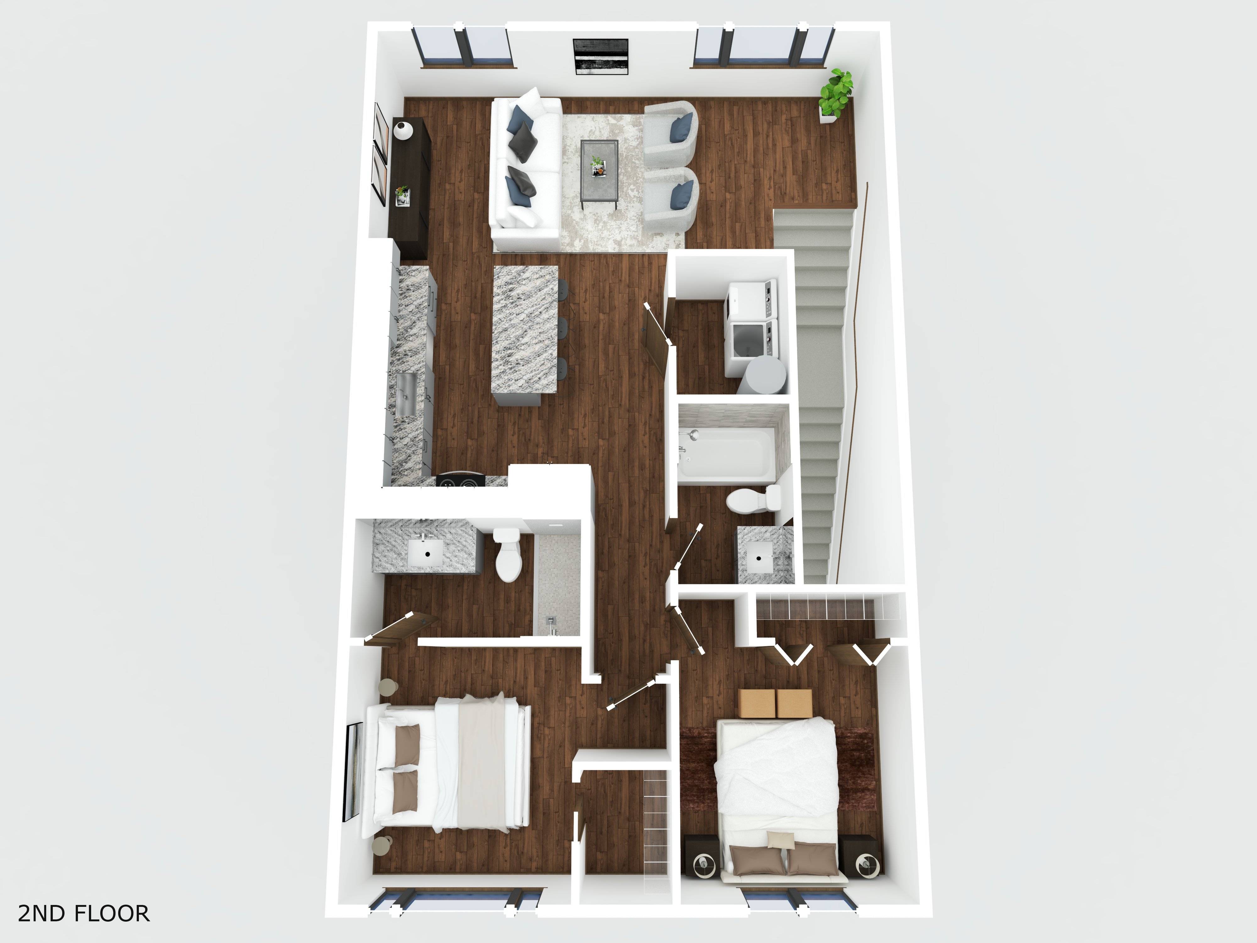  Now Complete & Professionally Staged Unit R203 - 物件實景