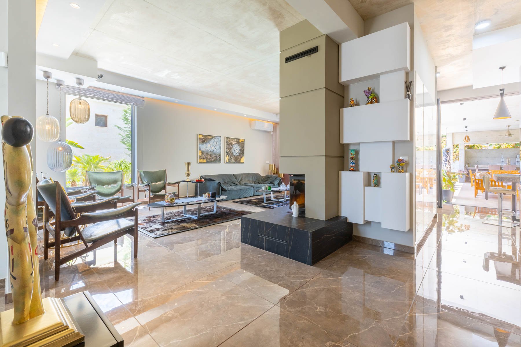  Contemporary 4-Bedroom Villa with Private Pool in Agios Athanasios, Limassol - 物件實景