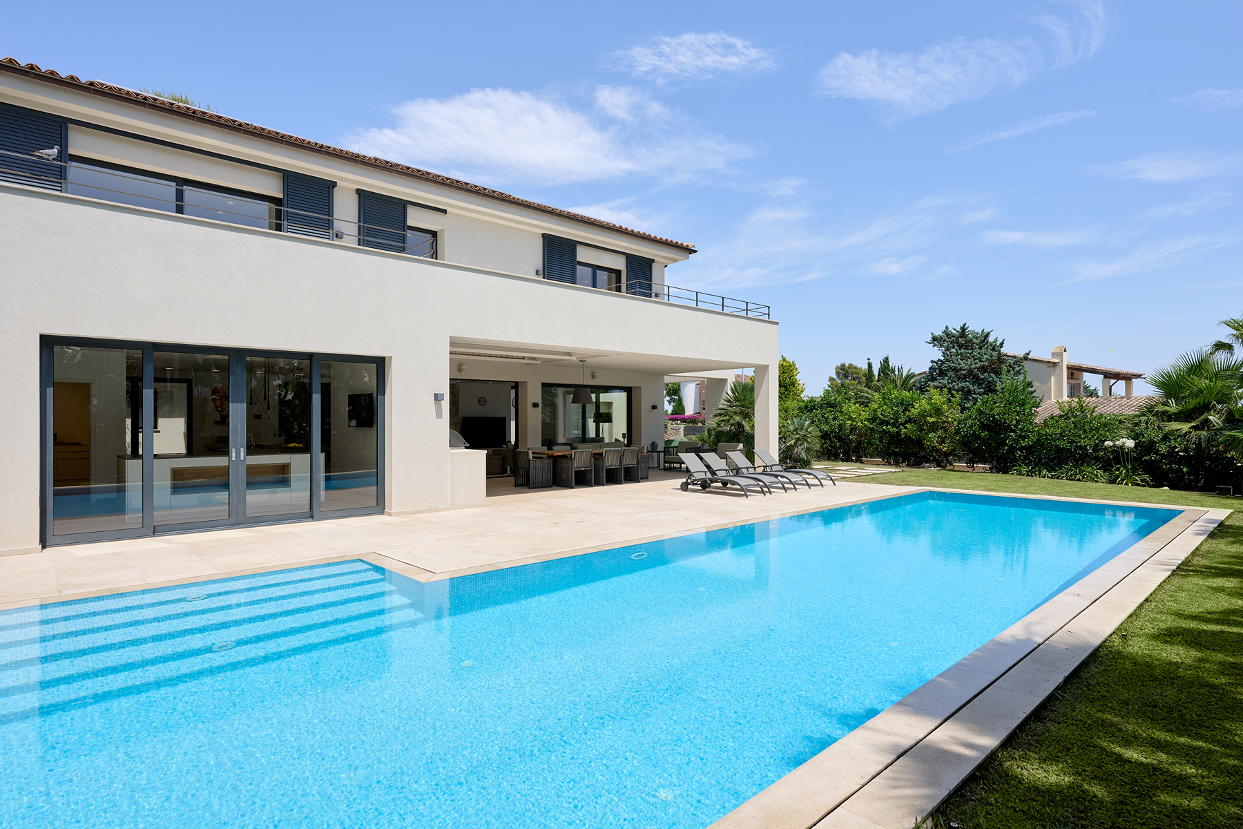  Contemporary villa with pool in Nova Santa Ponsa - 物件實景