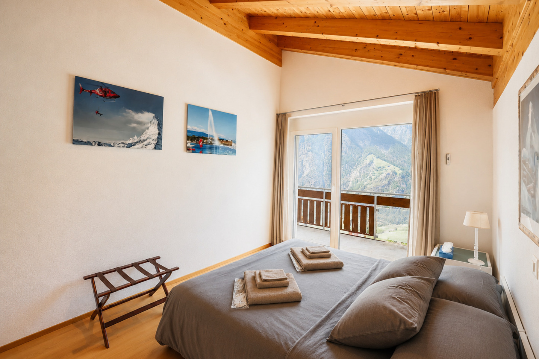  4 bedroom penthouse in a spectacular location in Grächen - 物件實景