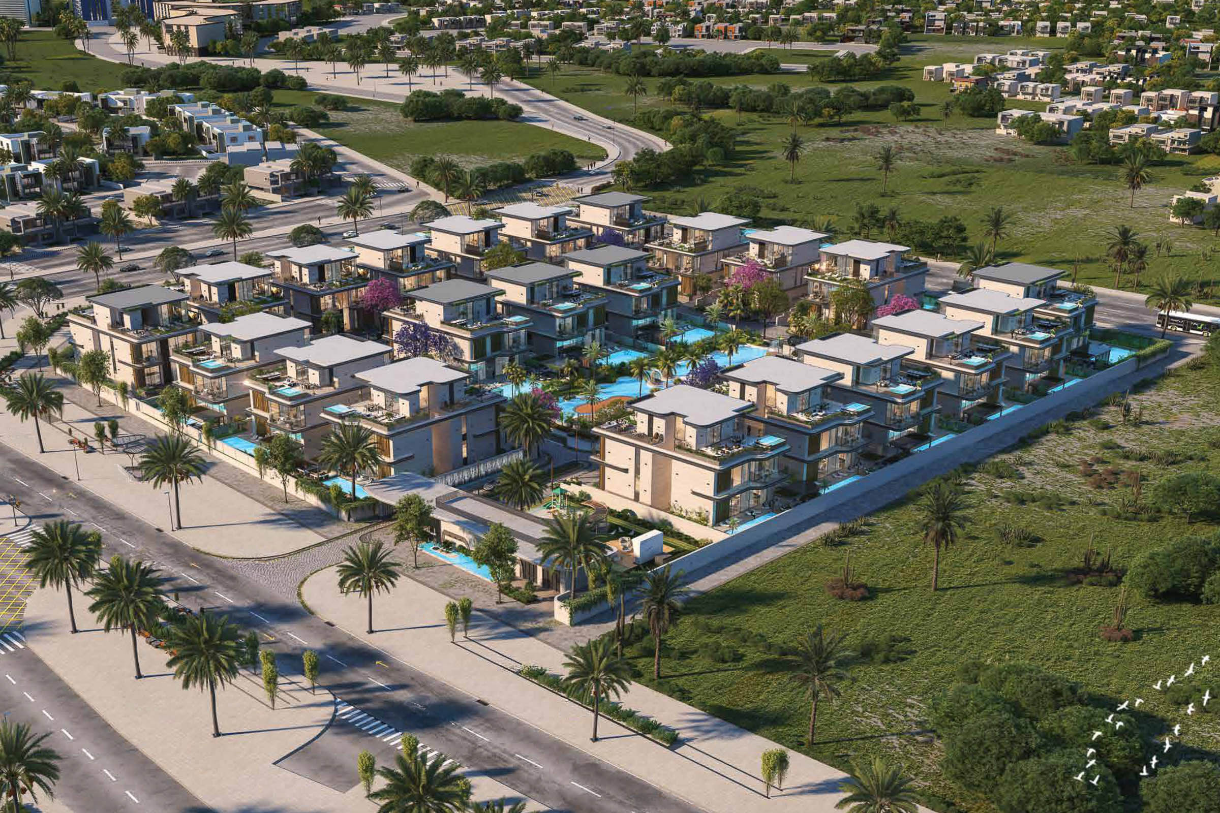 Villa with Private Pool and Rooftop Jacuzzi in MBR City - 物件實景