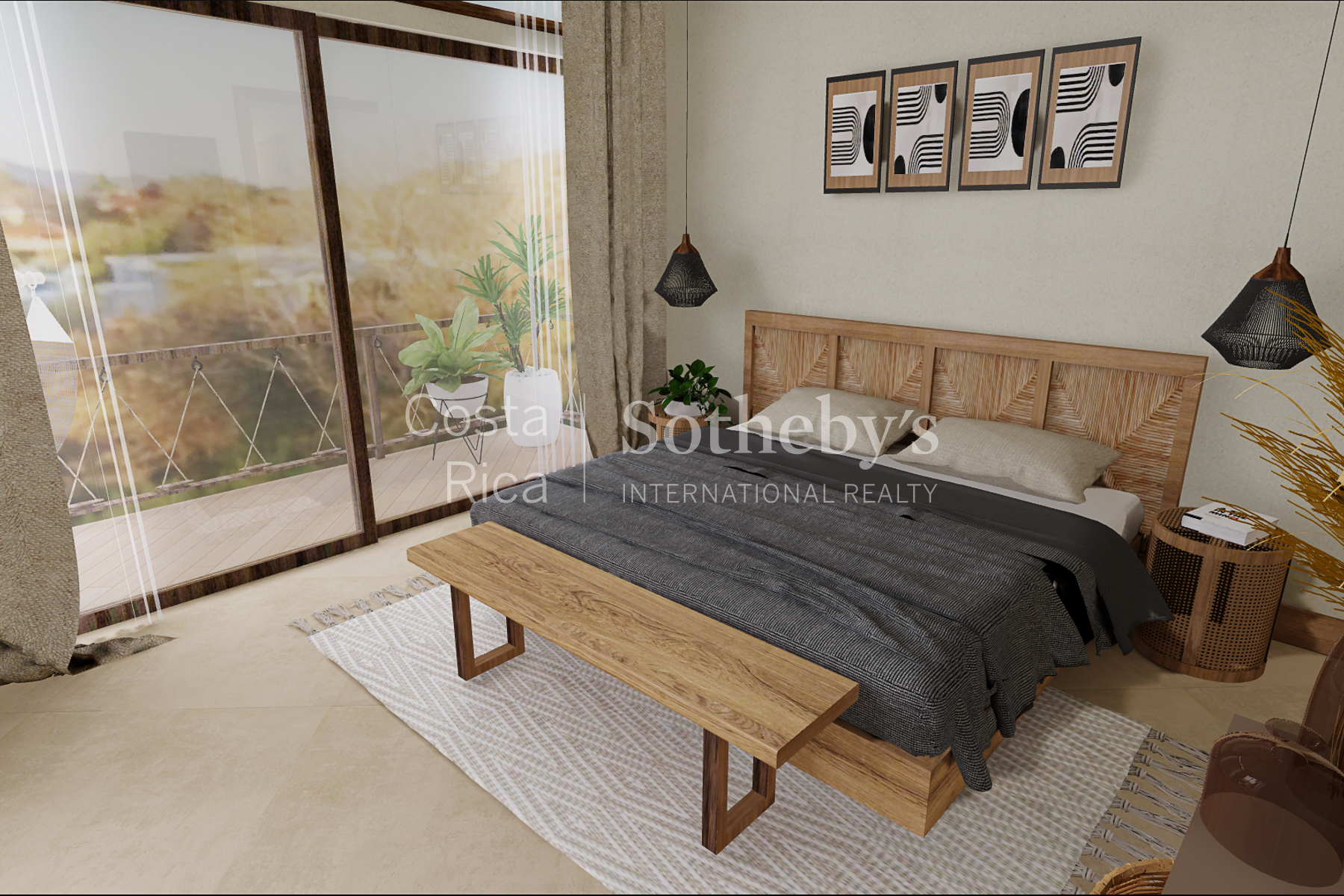  Hilltop Ocean View Tamarindo Villa - 物件實景