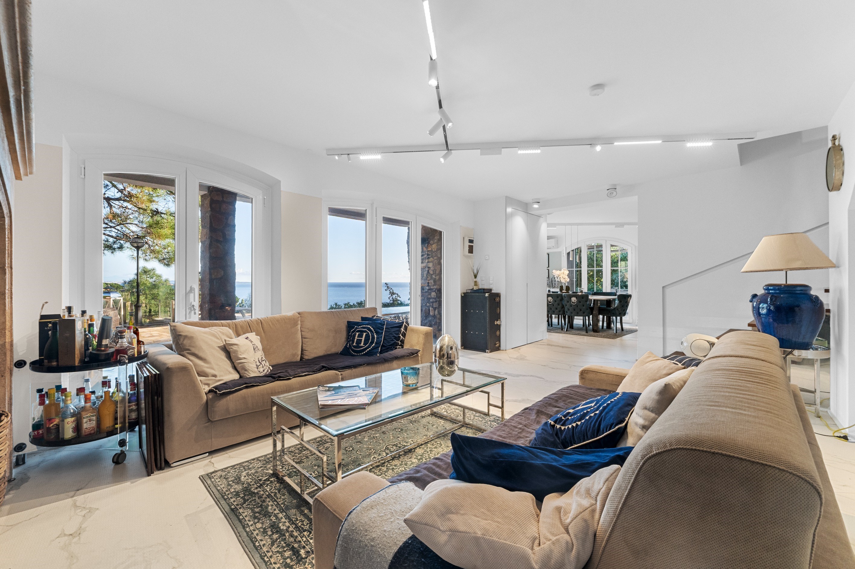  Villa with sea view and private cove in Théoule-sur-Mer - 物件實景