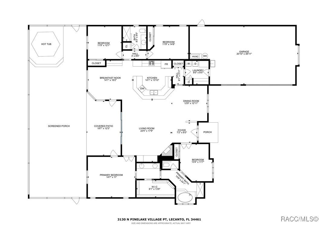Lecanto, Florida, 34461, United States, 3 Bedrooms Bedrooms, ,2 BathroomsBathrooms,Residential,For Sale,1996461