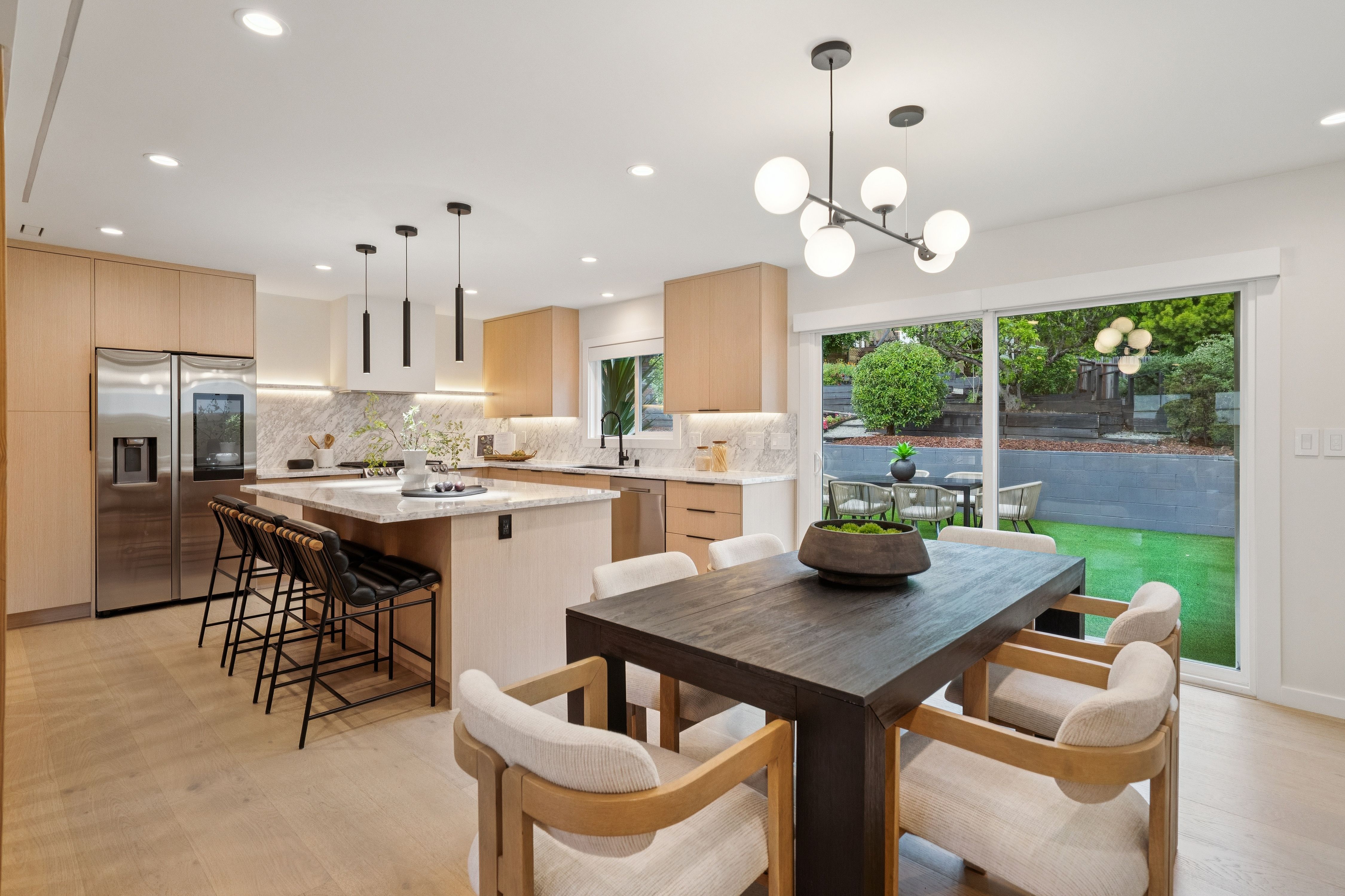  Contemporary San Mateo Single Story Remodeled in 2023 - 物件實景