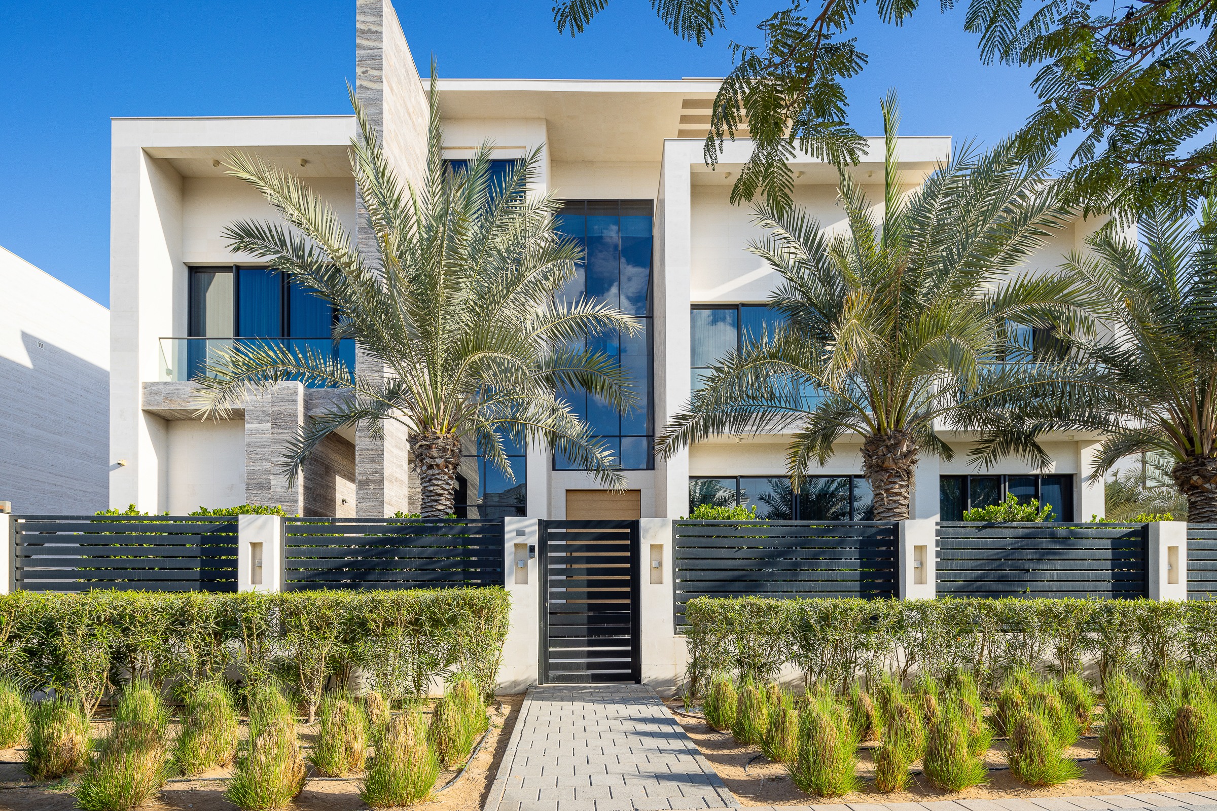 Bespoke Home with Italian Design and Downtown View