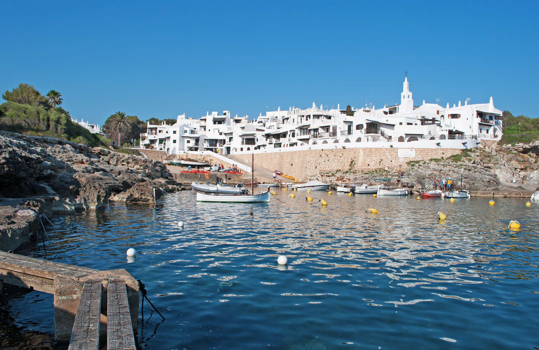  Townhouse with pool and sea views on Menorca
