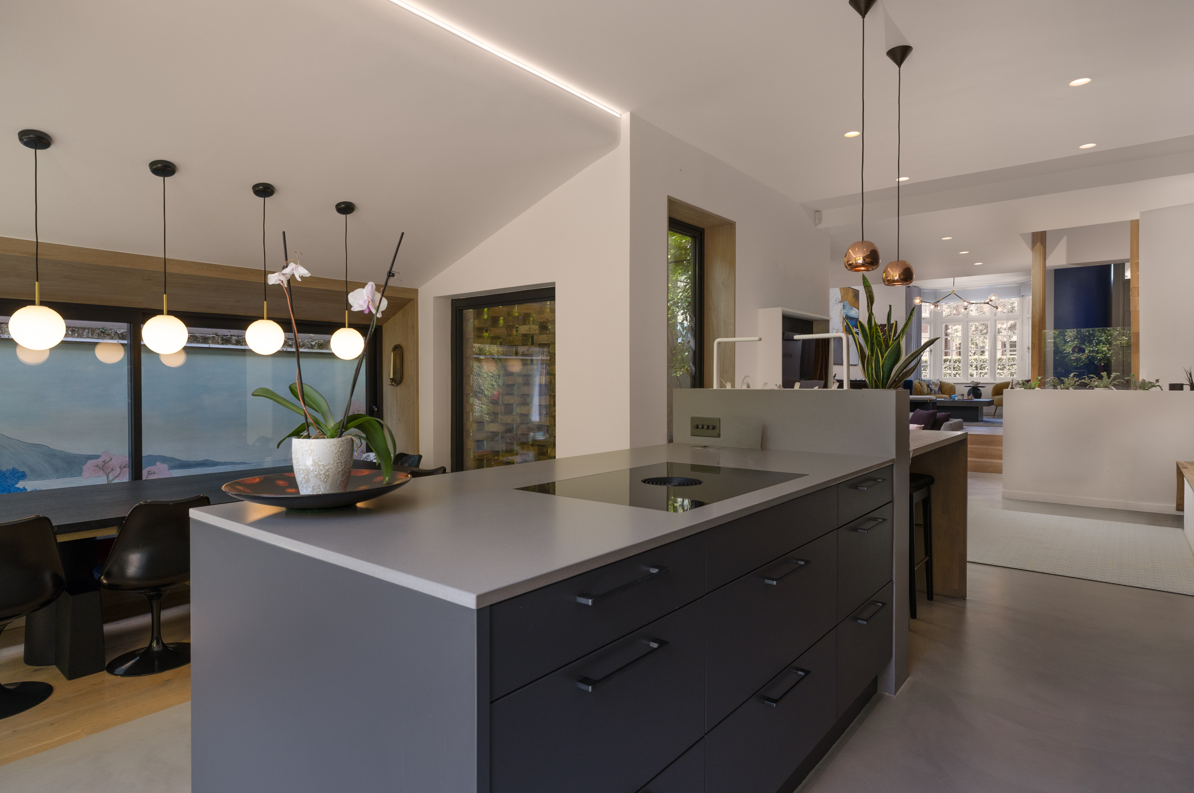  A Japanese-Inspired Garden and Striking Interiors in Ealing - 物件實景