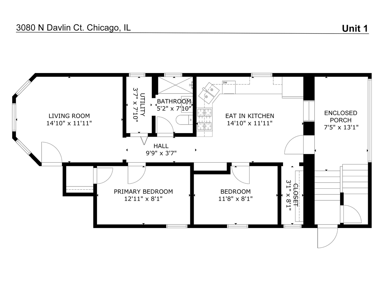 Chicago, Illinois, 60618, United States, 4 Bedrooms Bedrooms, ,2 BathroomsBathrooms,Residential,For Sale,1917452
