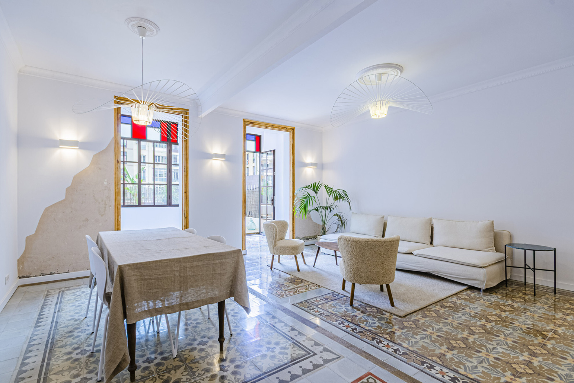  Renovated apartment with three bedrooms en suite with terrace in Eixample - 物件實景