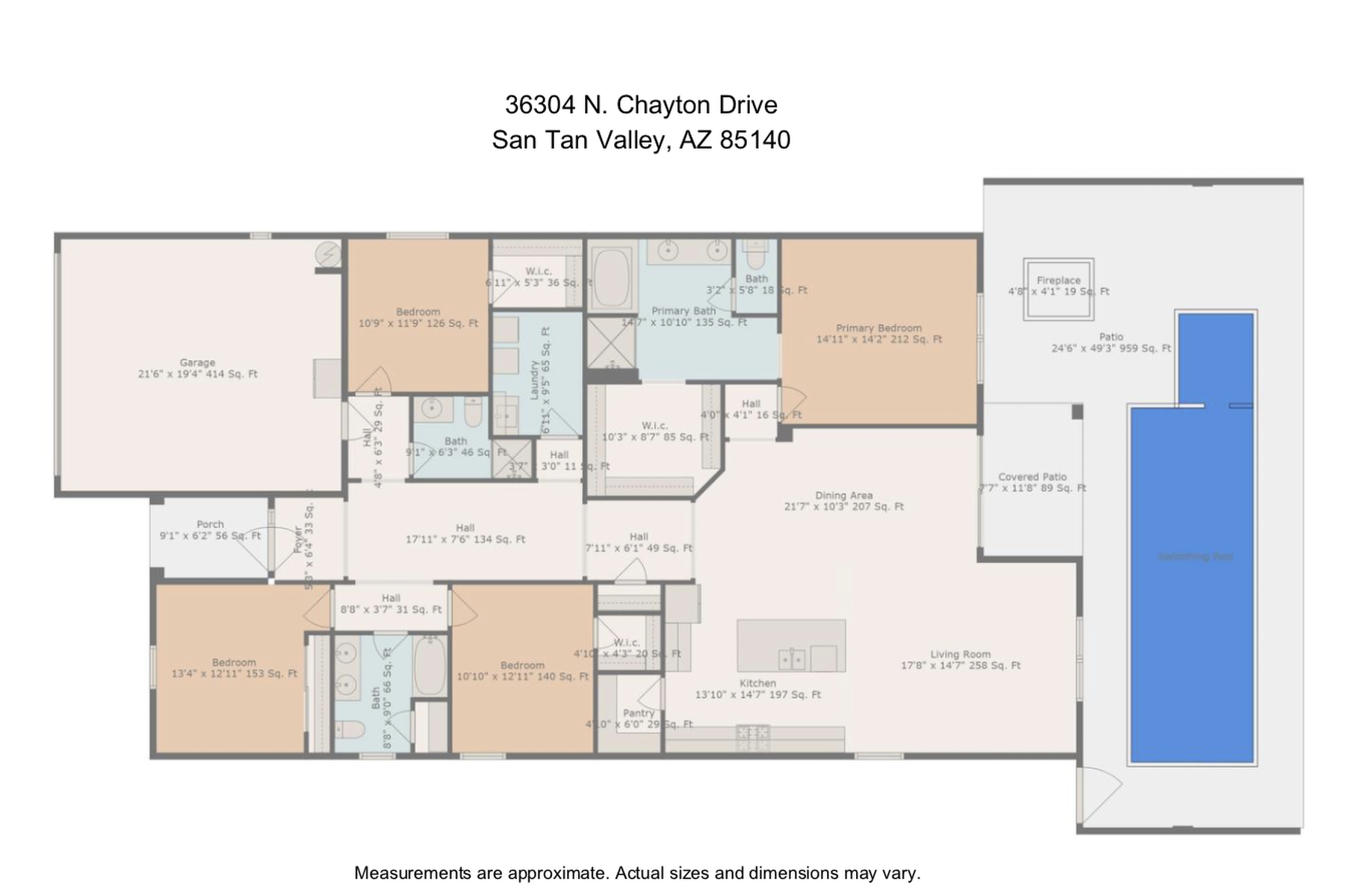  36304 N Chayton Dr  San Tan Valley, AZ - 物件實景