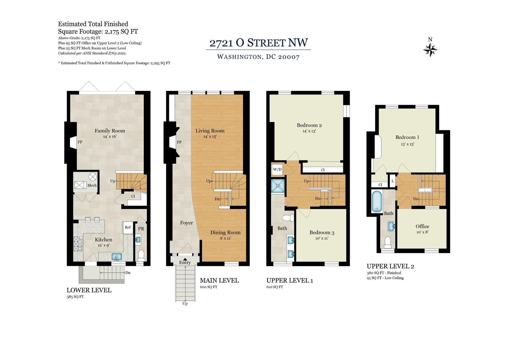  2721 O Street NW, Washington, DC, 20007 - 物件實景