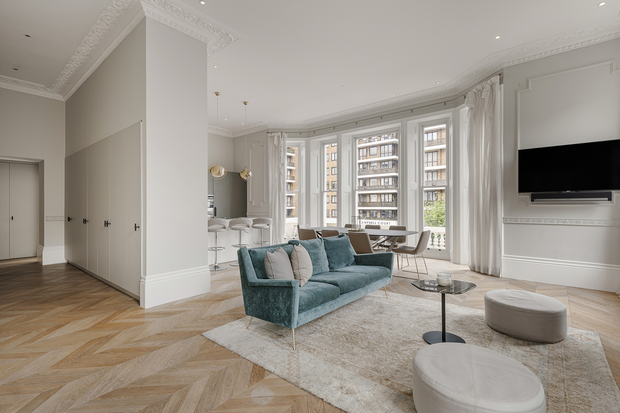  A Grand Lateral Apartment with Direct Lift Access in South Kensington - 物件實景