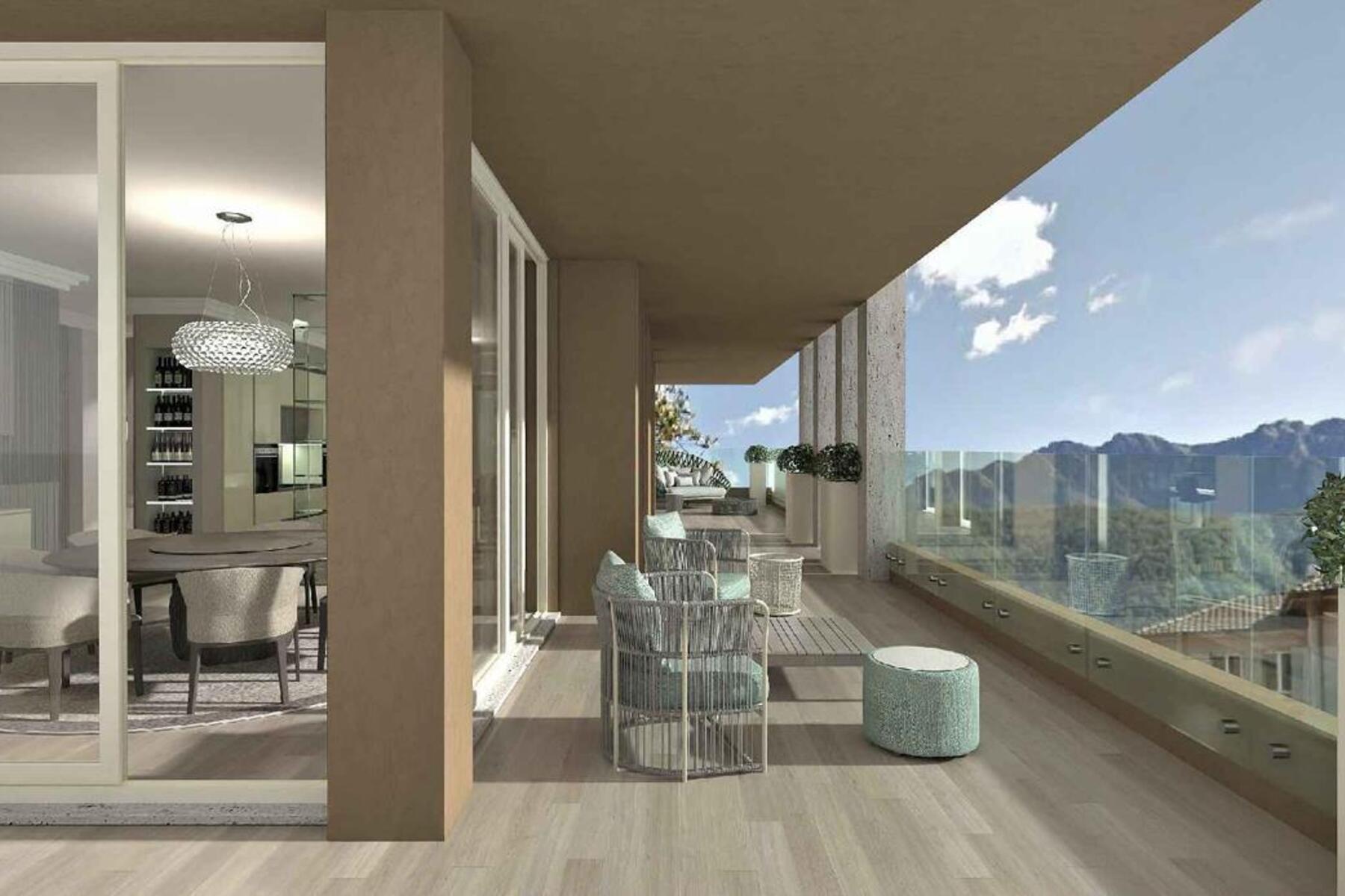  Elegant apartment with privileged view of Lake Lugano - 物件實景