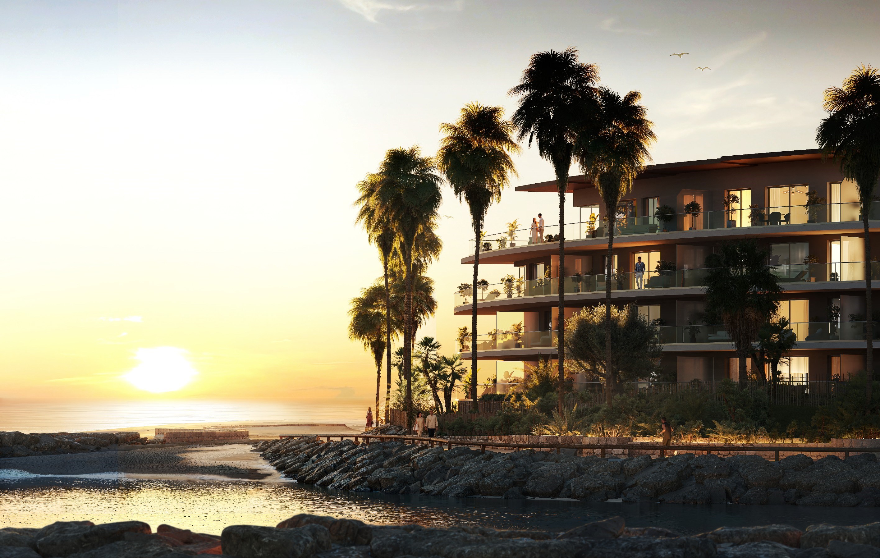  150 sqm sea-view apartment with terraces and pool - Seafront - 物件實景