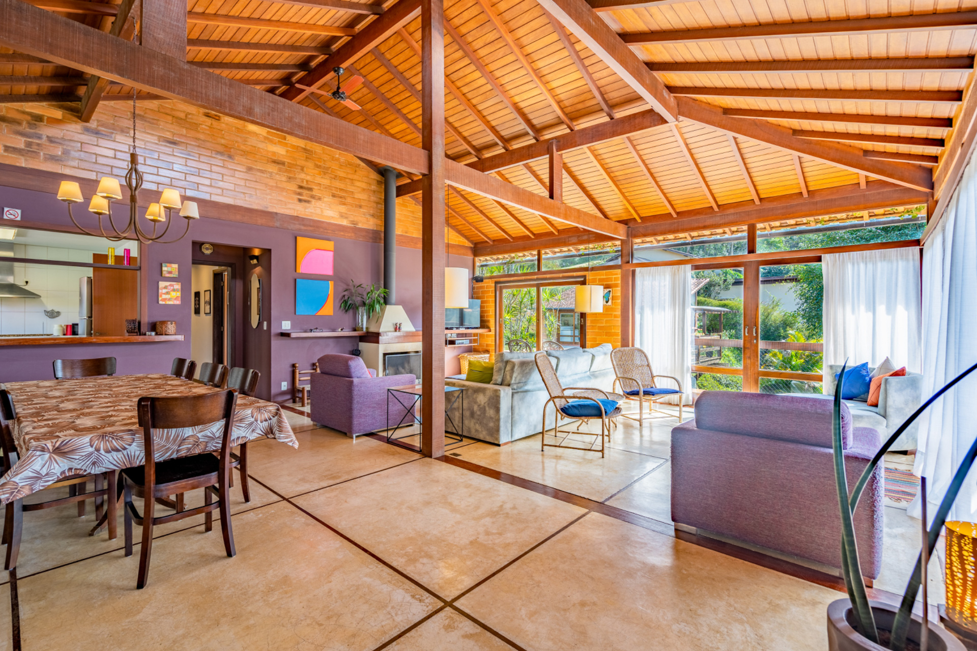  Mountain residence with leisure area and guest suite in Itaipava - 物件實景
