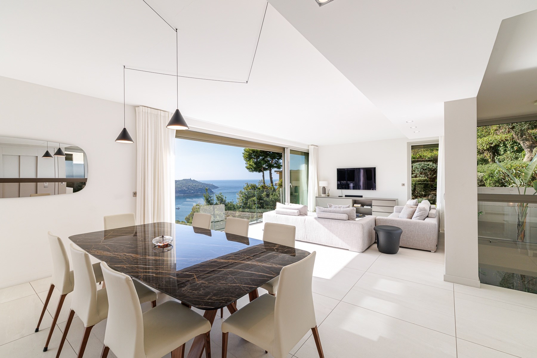  Luxury new villa in Villefranche-sur-Mer with panoramic Cap Ferrat views - 物件實景