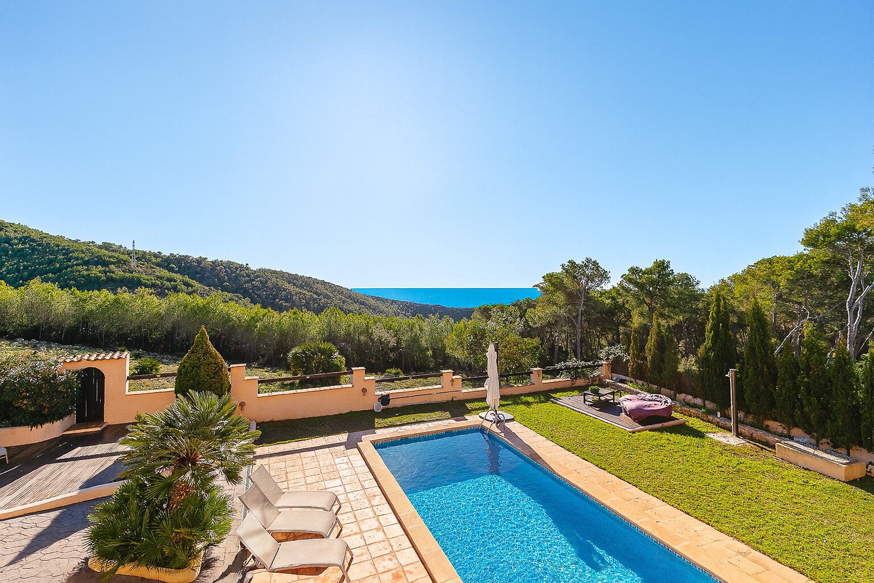  Mediterranean Villa with sea views in Mas Mestre, 15 min from Sitges - 物件實景