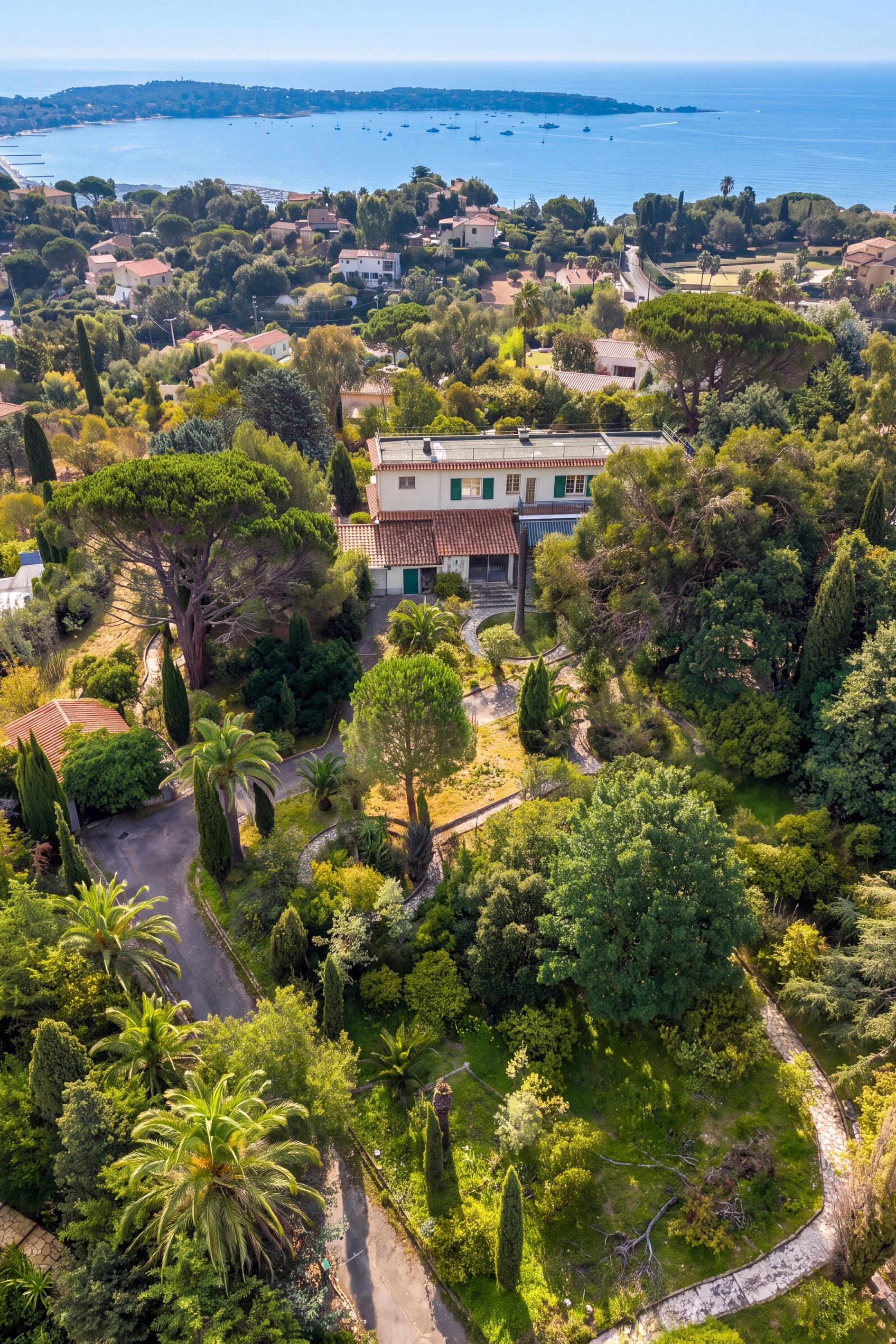  Super Cannes, 6,071 sqm of land with cleared permit for two contemporary sea vi… - 物件實景