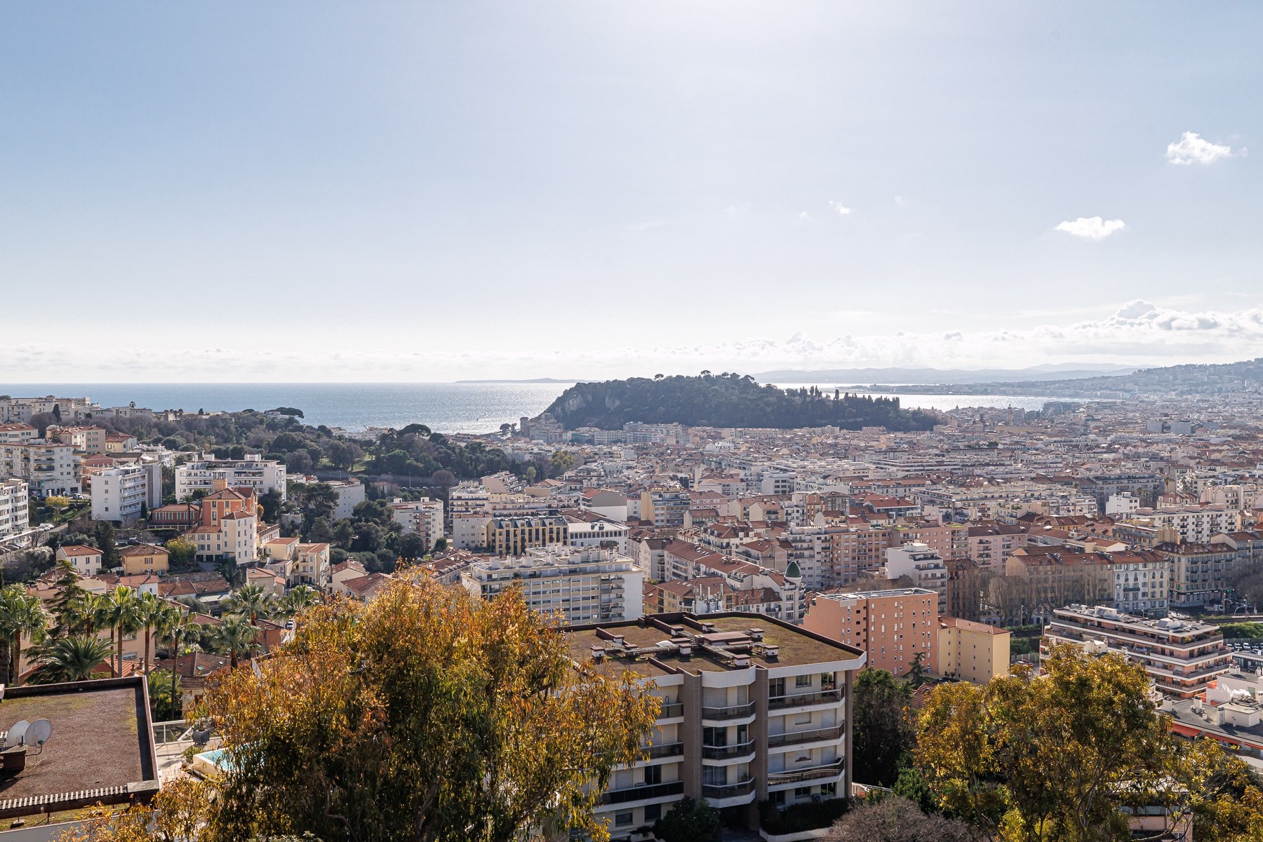  3-room apartment in Nice Mont Alban Mont Boron with garden, terrace and sea view - 物件實景