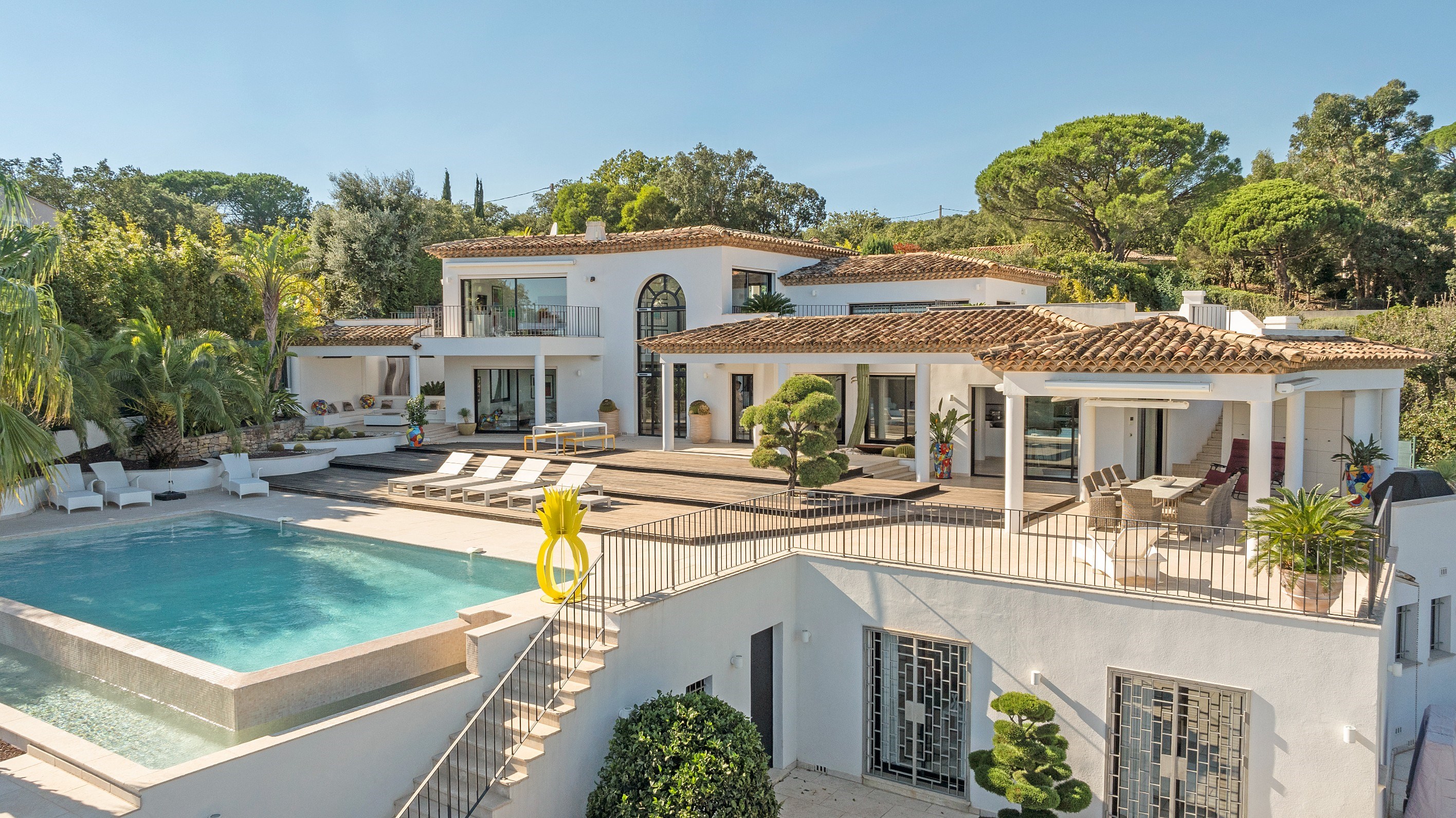  Grimaud Modern home with pool and sea view - Beauvallon Estate - 物件實景